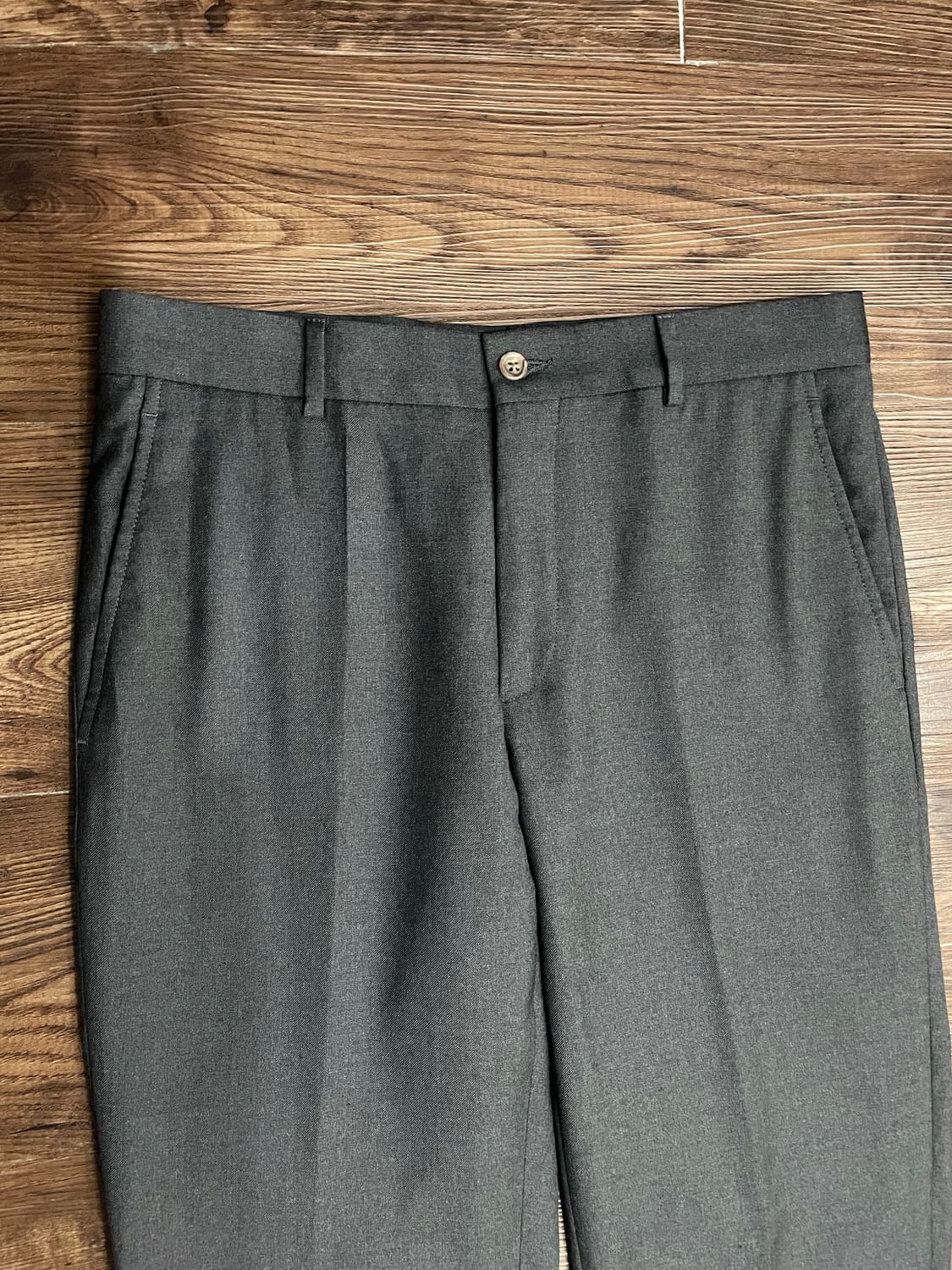 폴로 이태리산 울 트라우저 팬츠 슬랙스 챠콜 상품이미지2