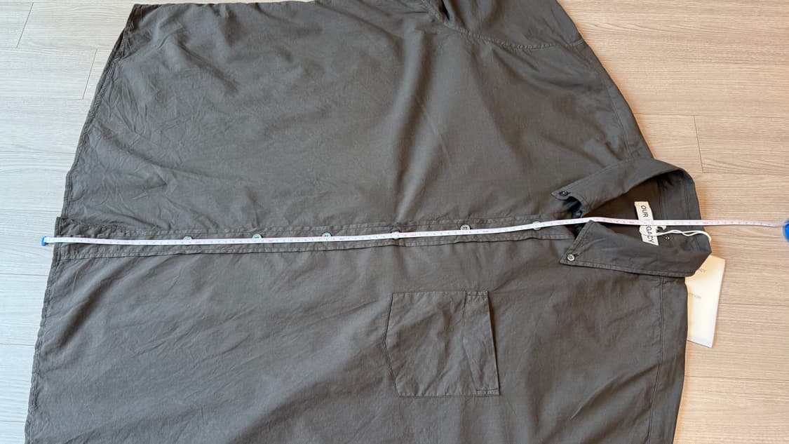 (52) 아워레가시 BD셔츠 brown voile 상품이미지4