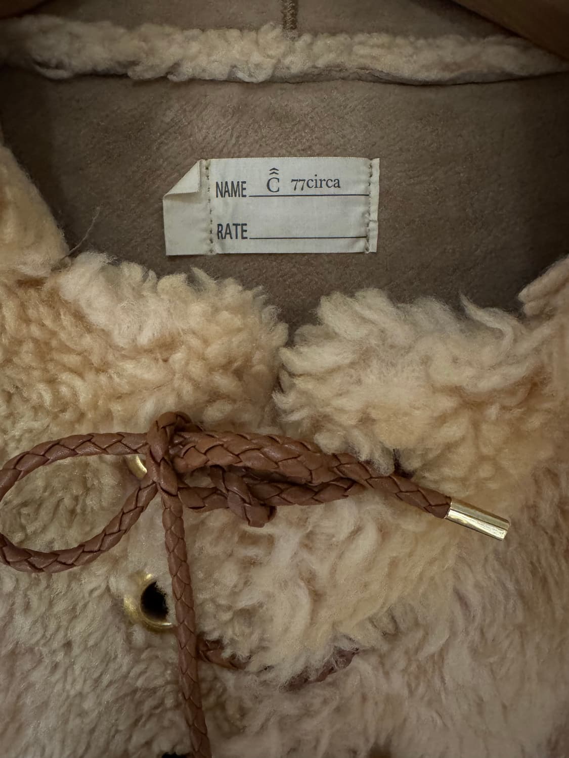 77cirka 무스탕 상품이미지4