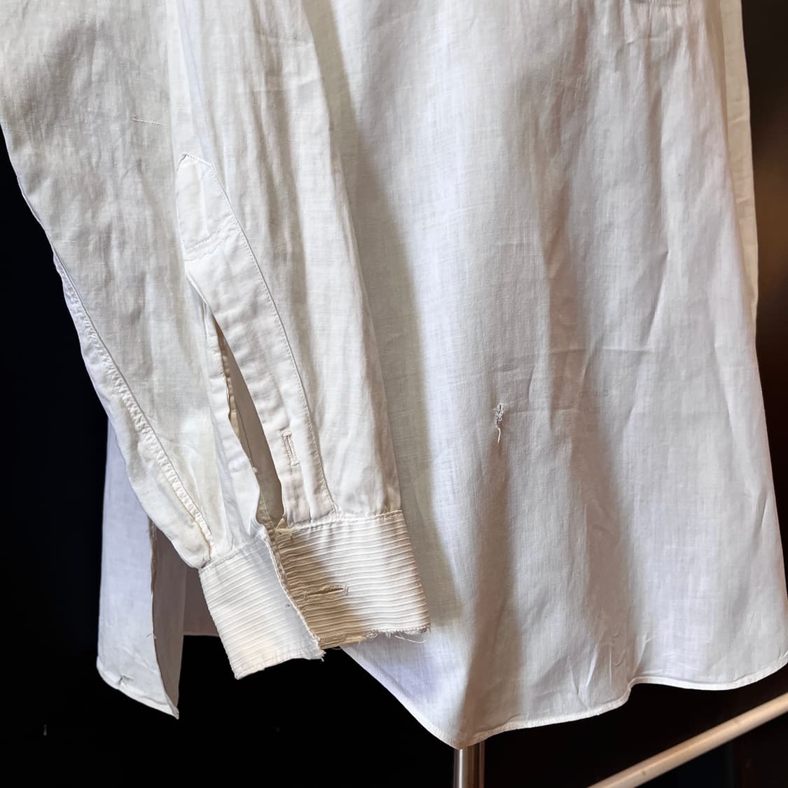 1910s Arrow 오리지널 빈티지 풀오버 드레스 셔츠 상품이미지6