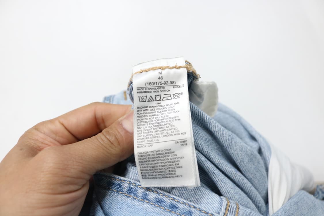 GAP 갭 빈티지 라이트 블루 데님 오버롤 (M) 상품이미지9