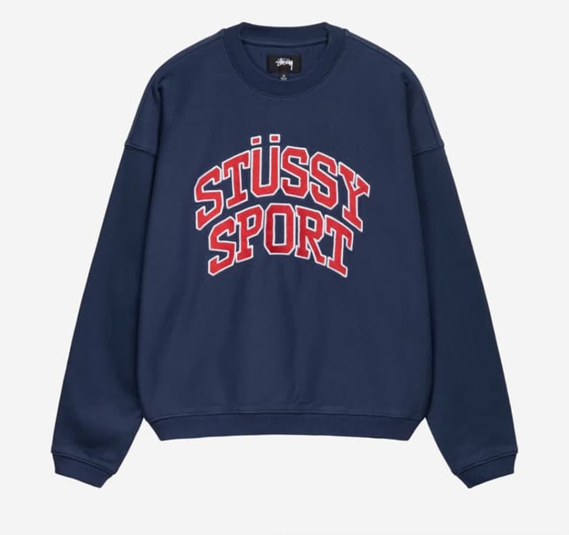 [XL] 스투시 릴렉스트 오버사이즈 크루넥 블루 상품이미지1