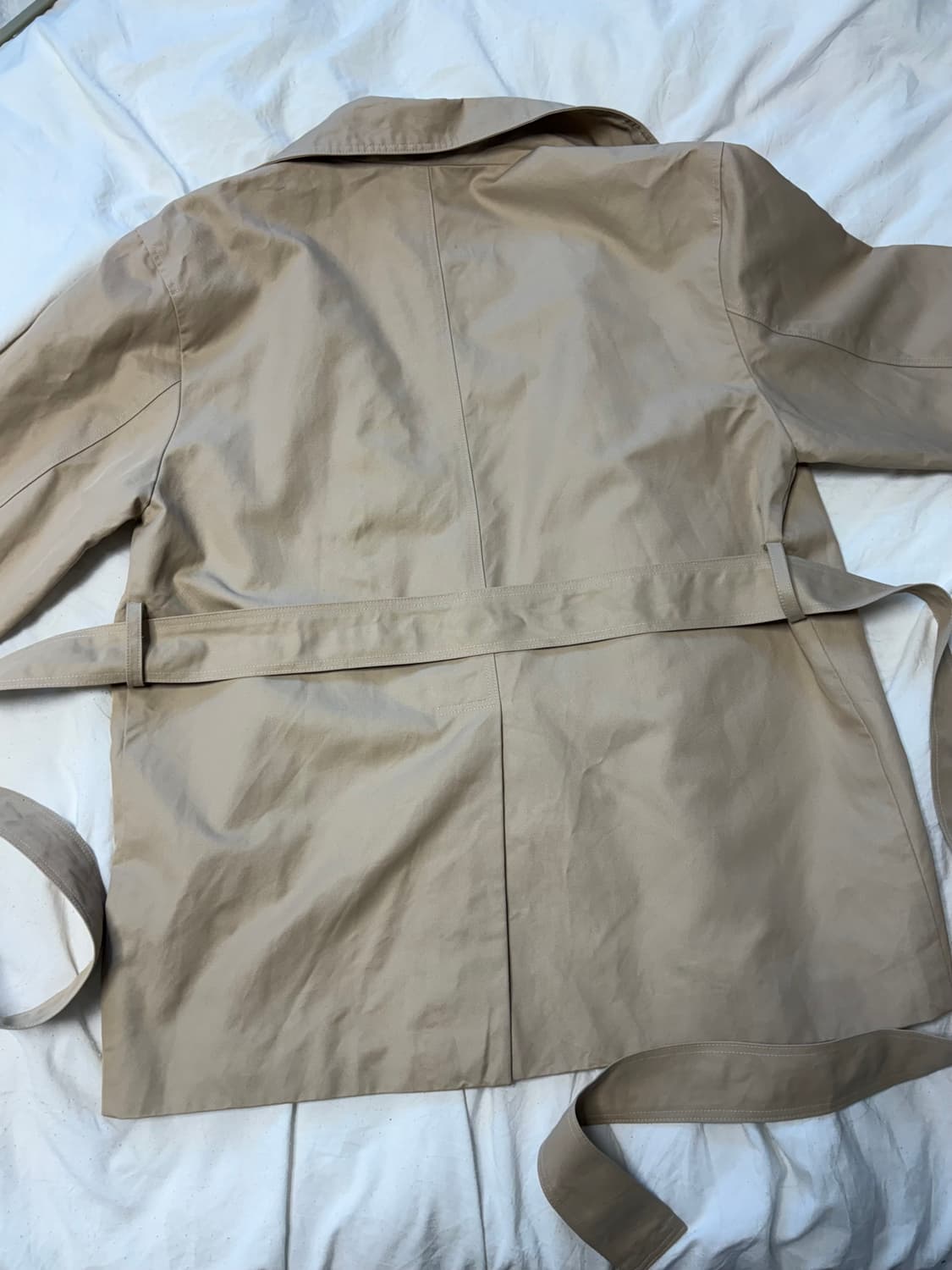 모멧 겨울 하프 트렌치코트 상품이미지3