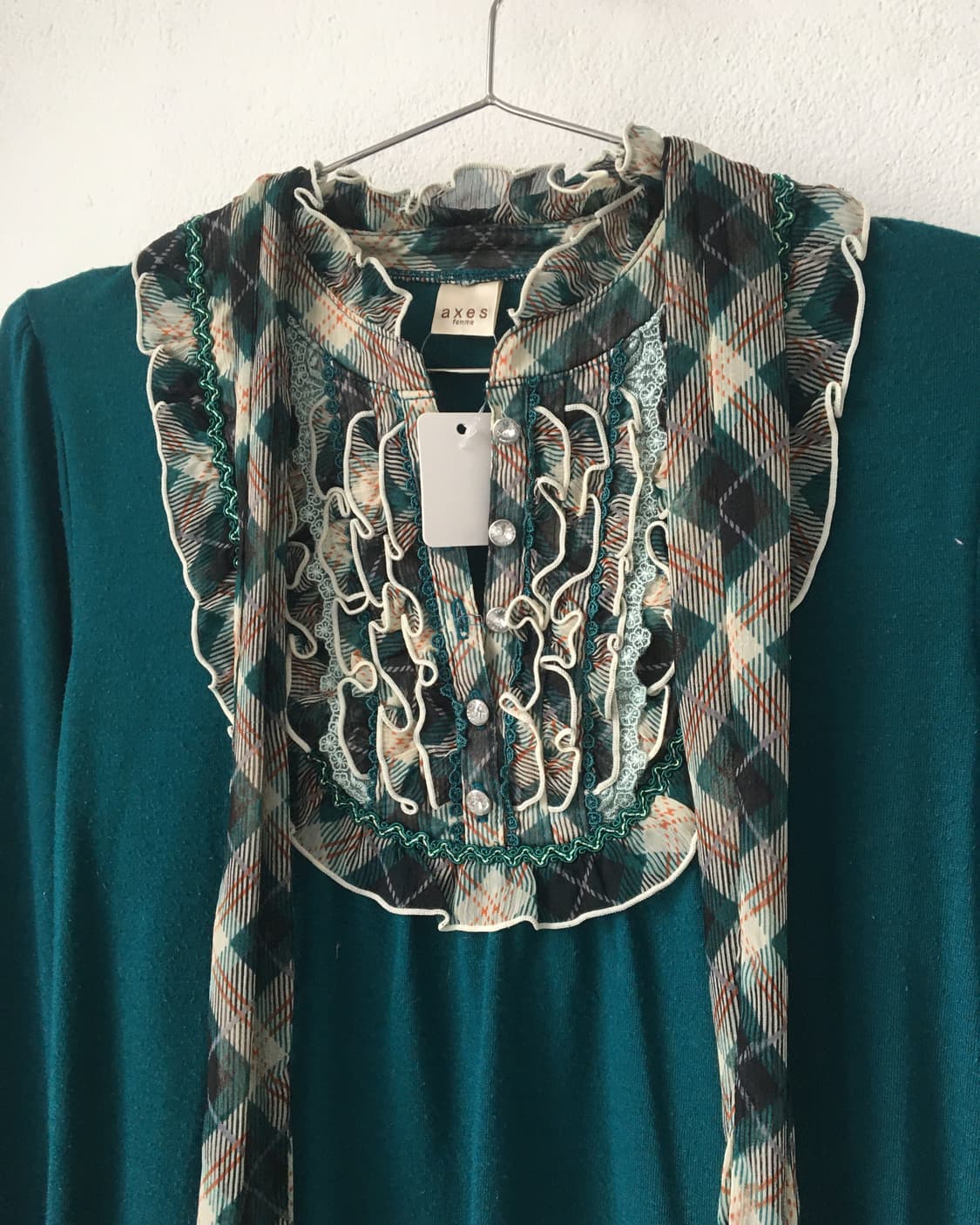 Axes femme tied point sleeve 상품이미지5