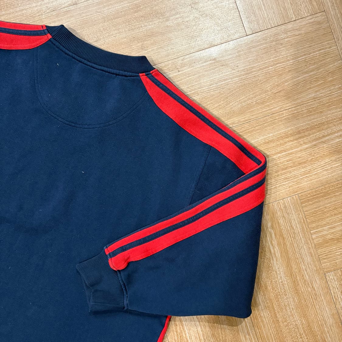 레드 & 블루 빈티지 아디다스 스웻셔츠 상품이미지7