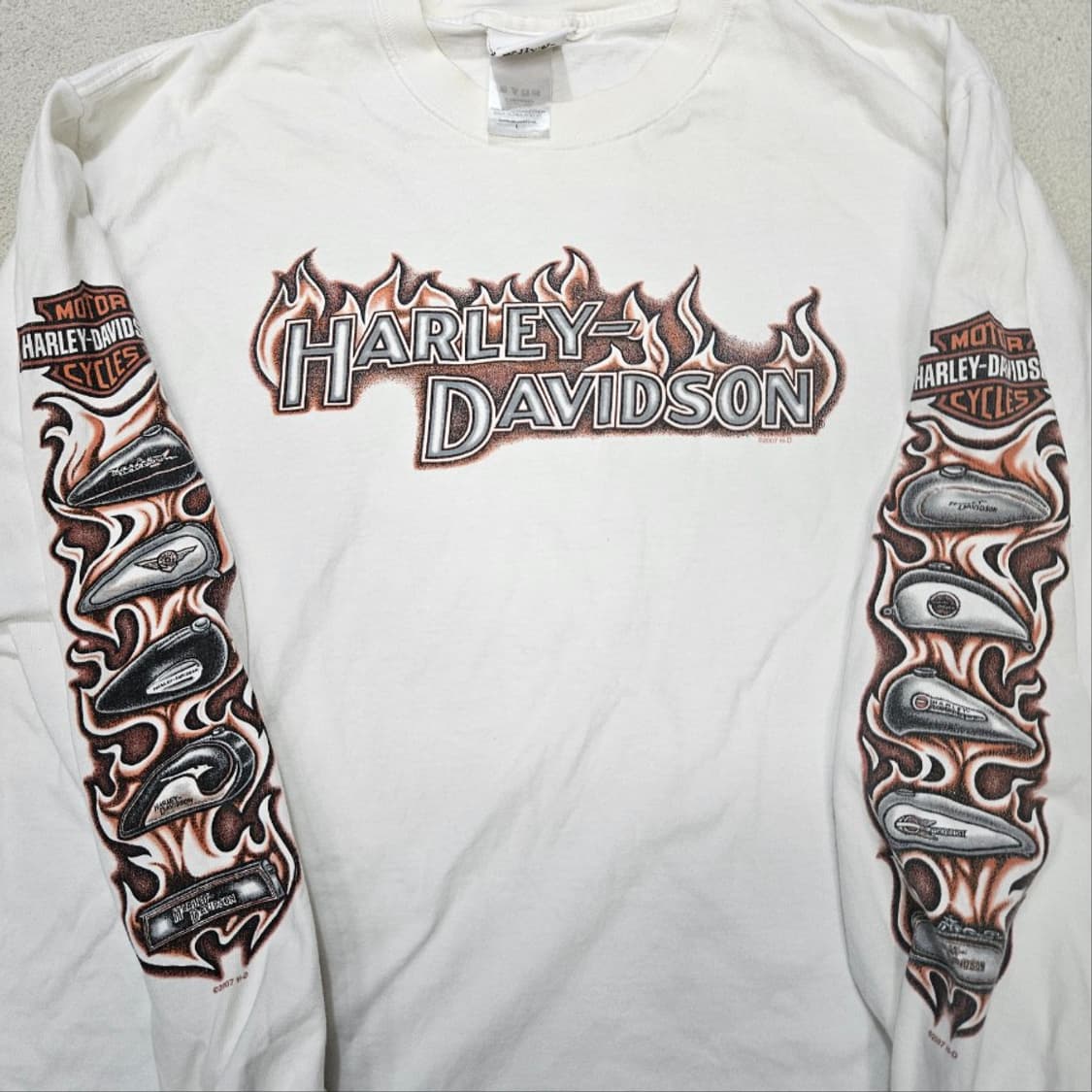00s 할리데이비슨 롱슬리브 L 상품이미지4