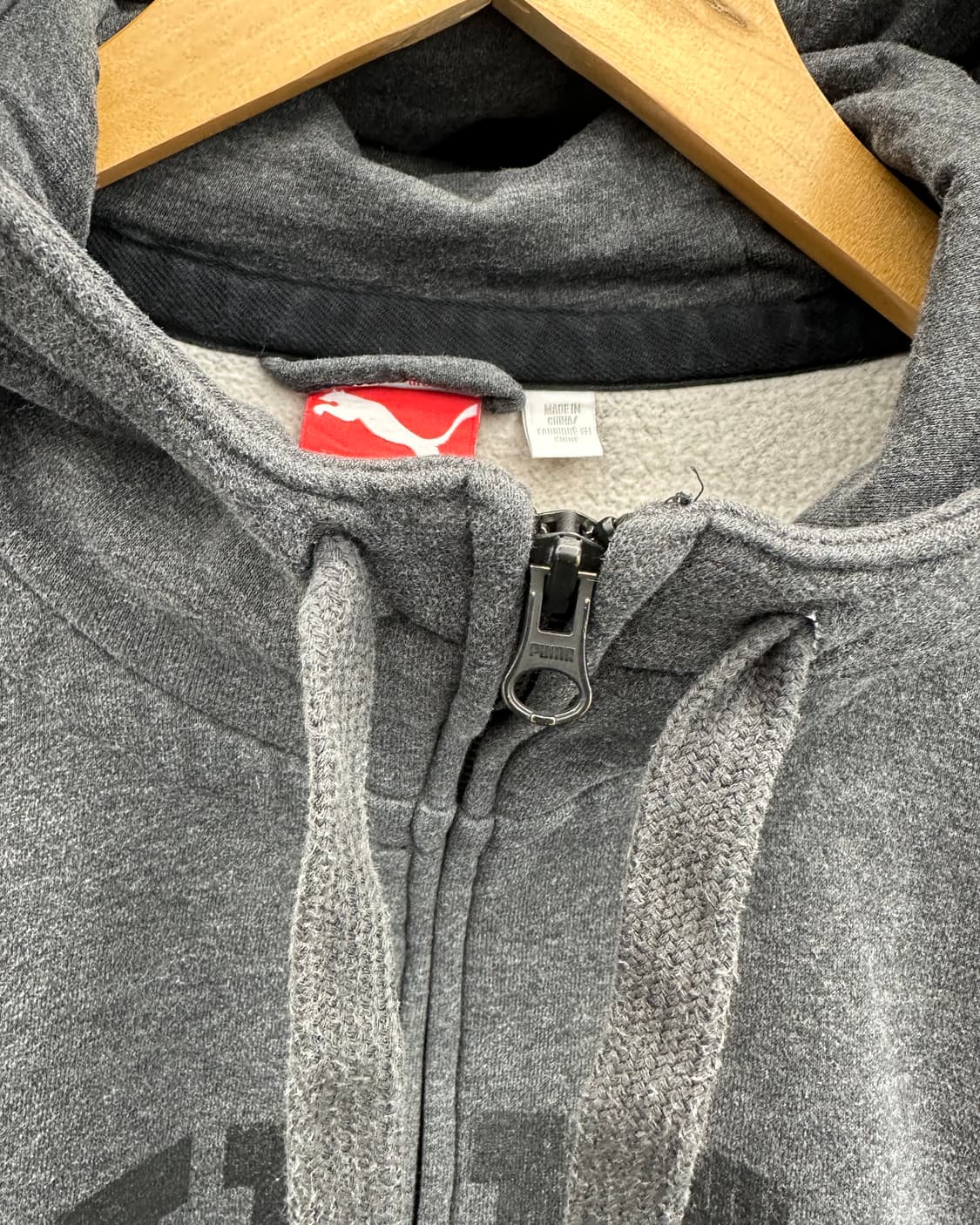 (WOMEN)퓨마 크롭 후드-M1476 상품이미지4