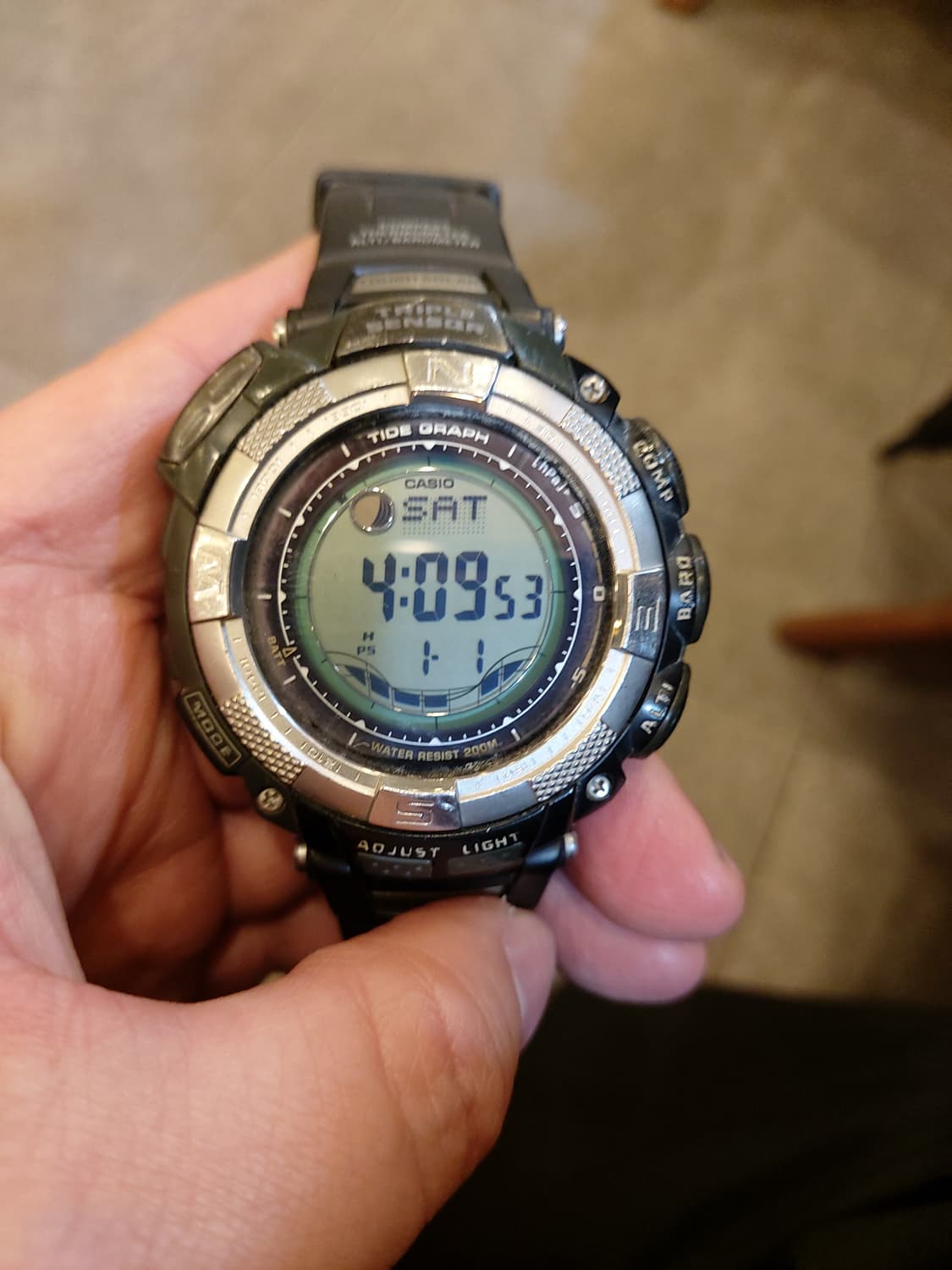 카시오 프로트렉 디지털 시계  상품이미지1