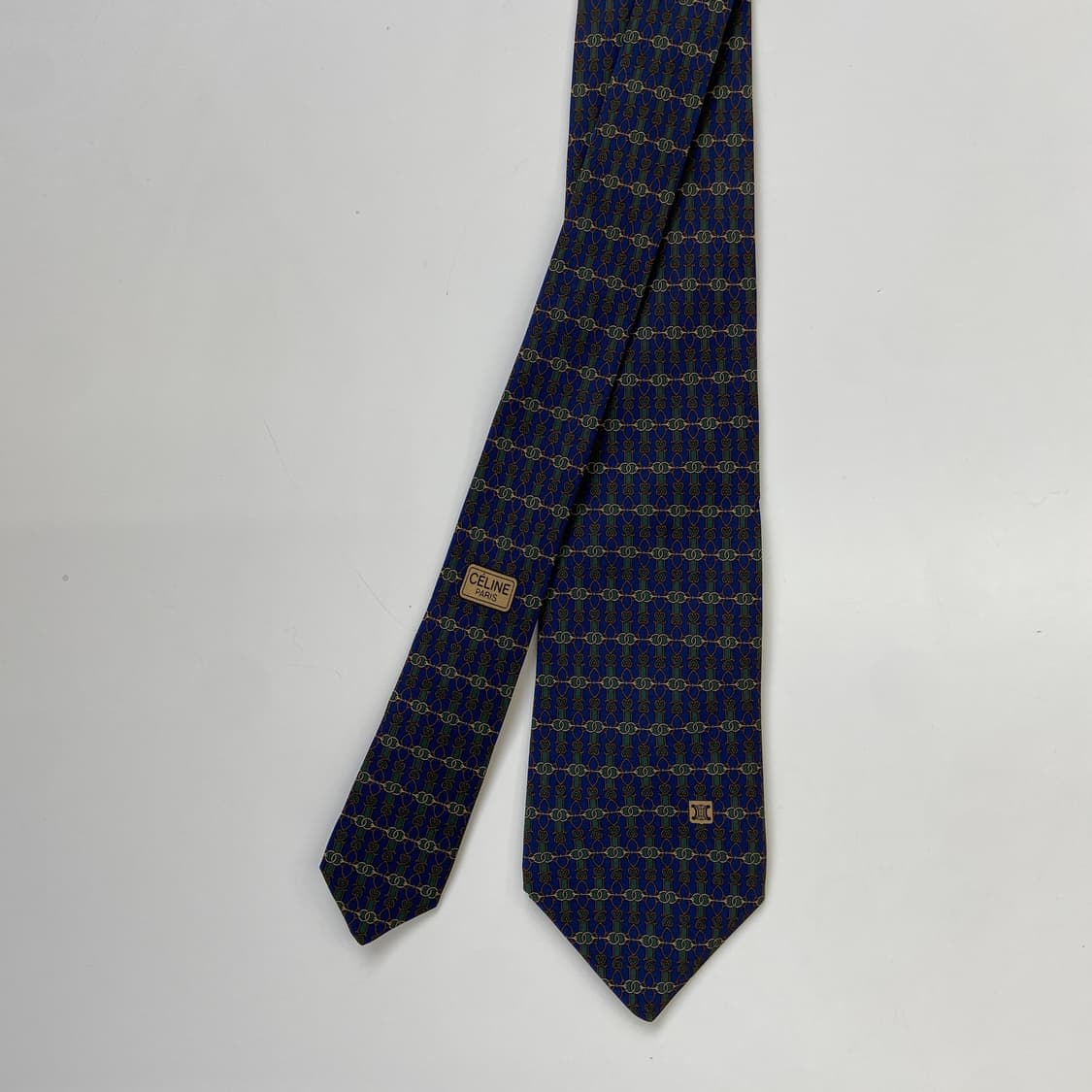 셀린느(celine) 명품 정품 심플로고 넥타이 8.4cm 상품이미지2