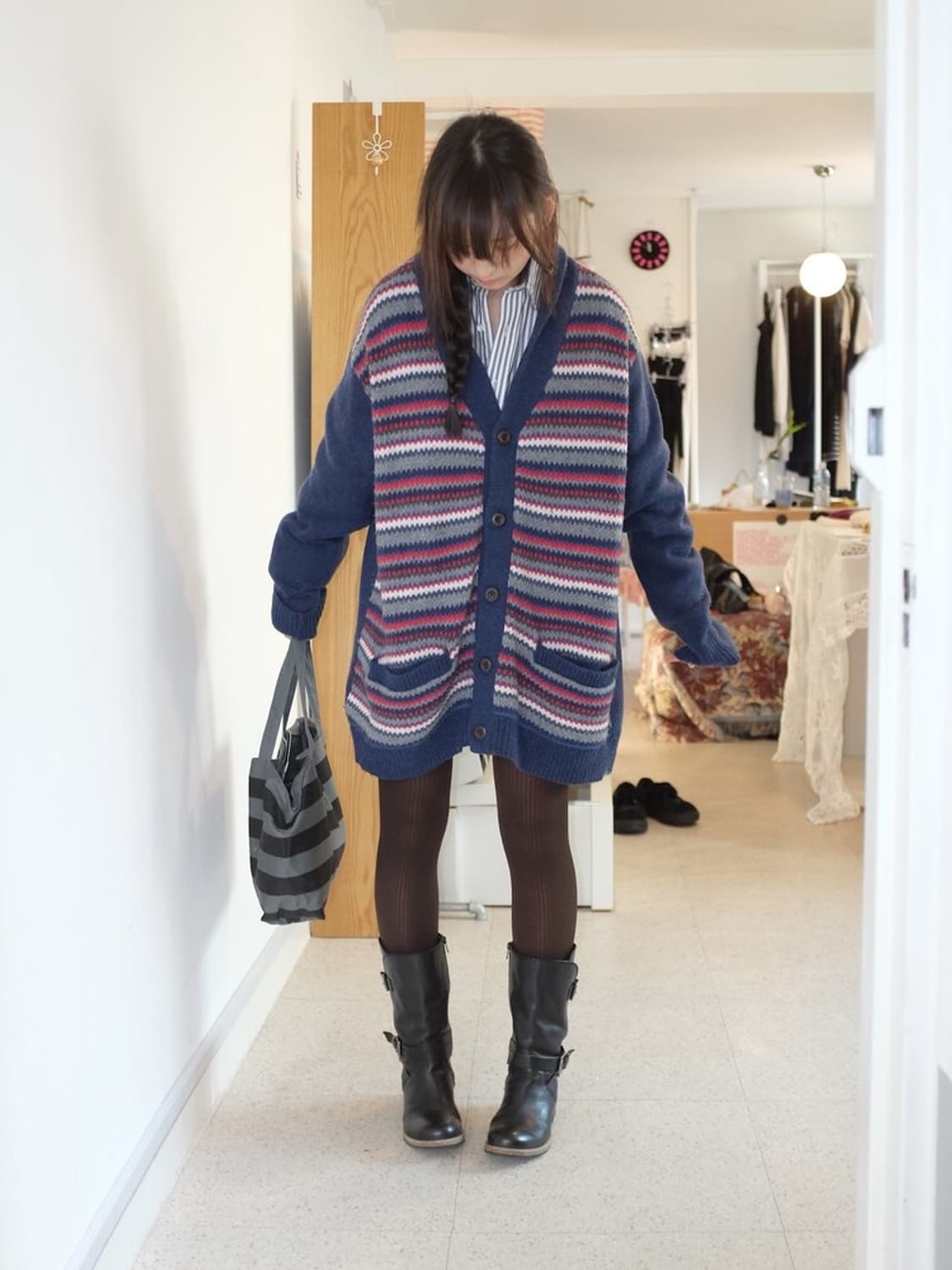 vintage cardigan 상품이미지1