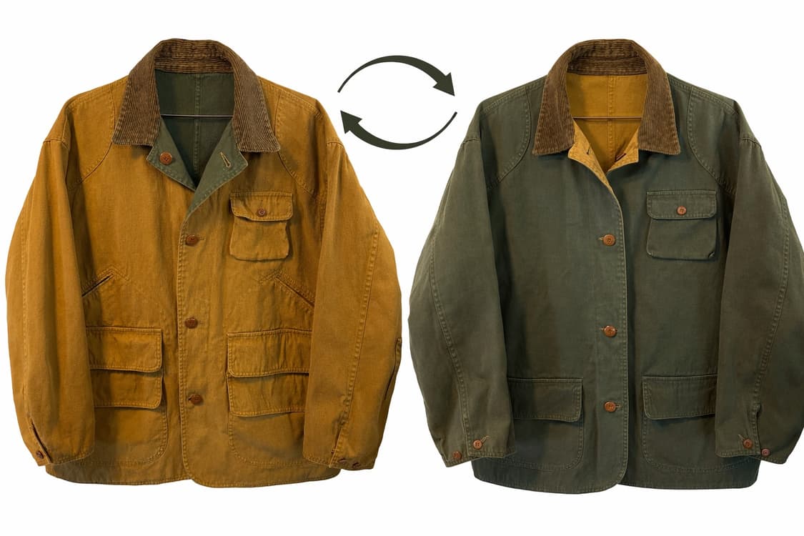 90's 폴로 컨트리 리버시블 헌팅자켓 L 상품이미지1