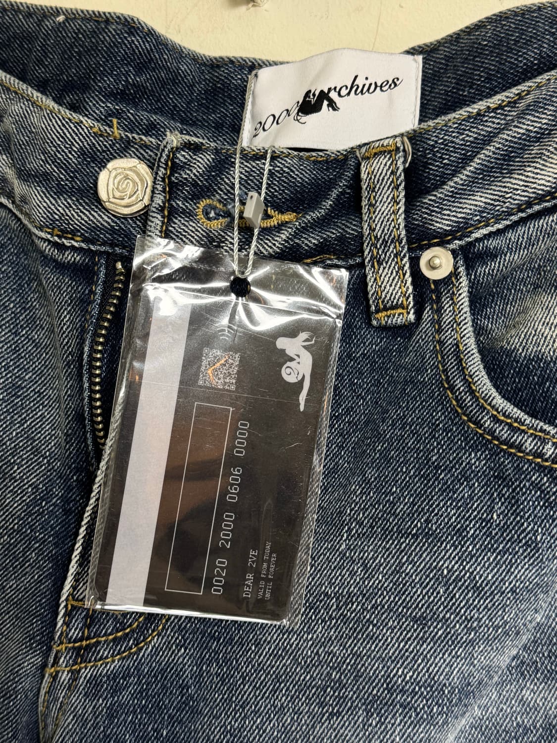 2000아카이브스 에브리데이니스 데님 01 새상품 (230000원) 상품이미지8