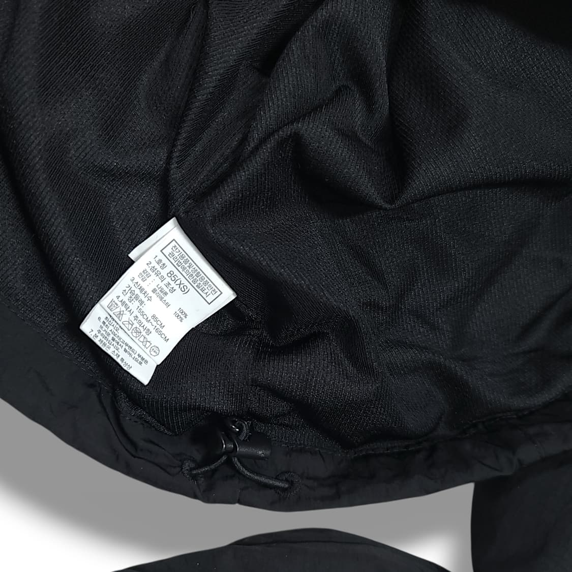 [XS] 노스페이스 블랙&퍼플 컬러블록 바람막이 아노락 상품이미지8