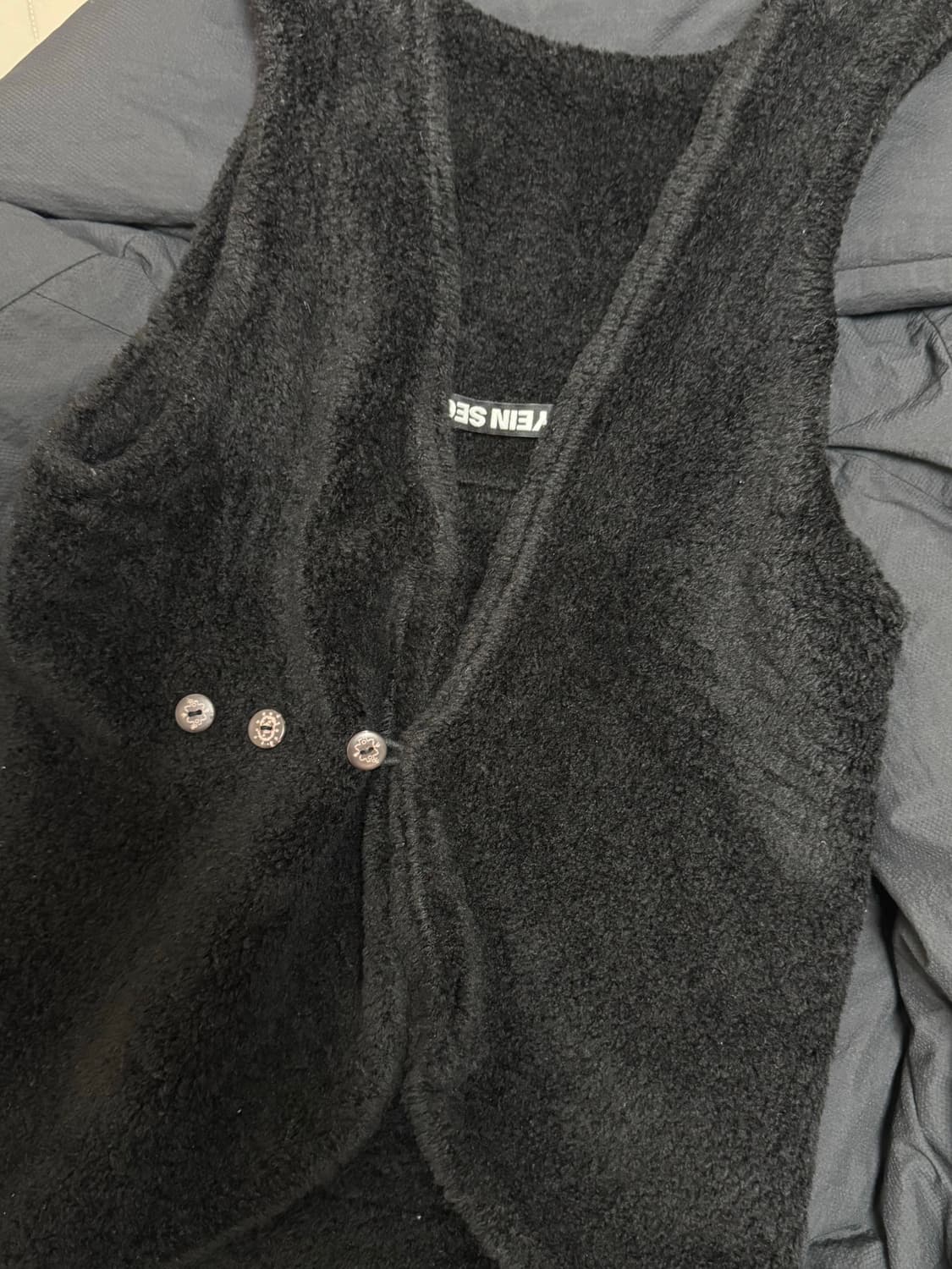 혜인서 크롭 패딩 블랙 상품이미지4