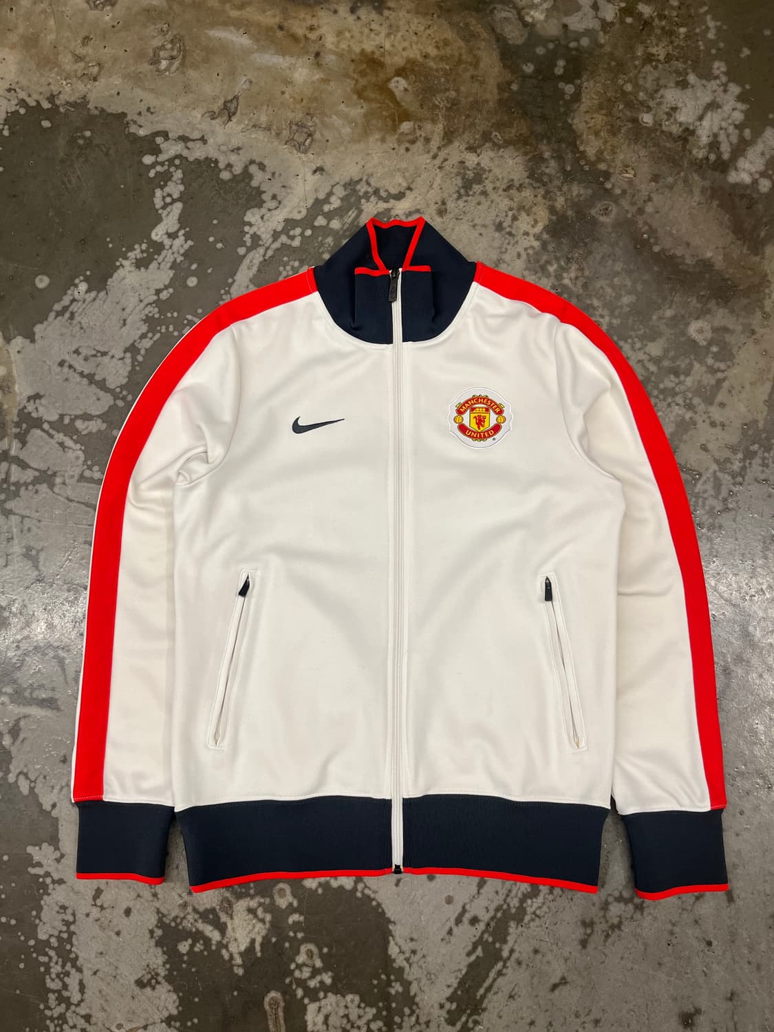 나이키 맨유 대장 져지 화이트/레드 S 95  상품이미지1