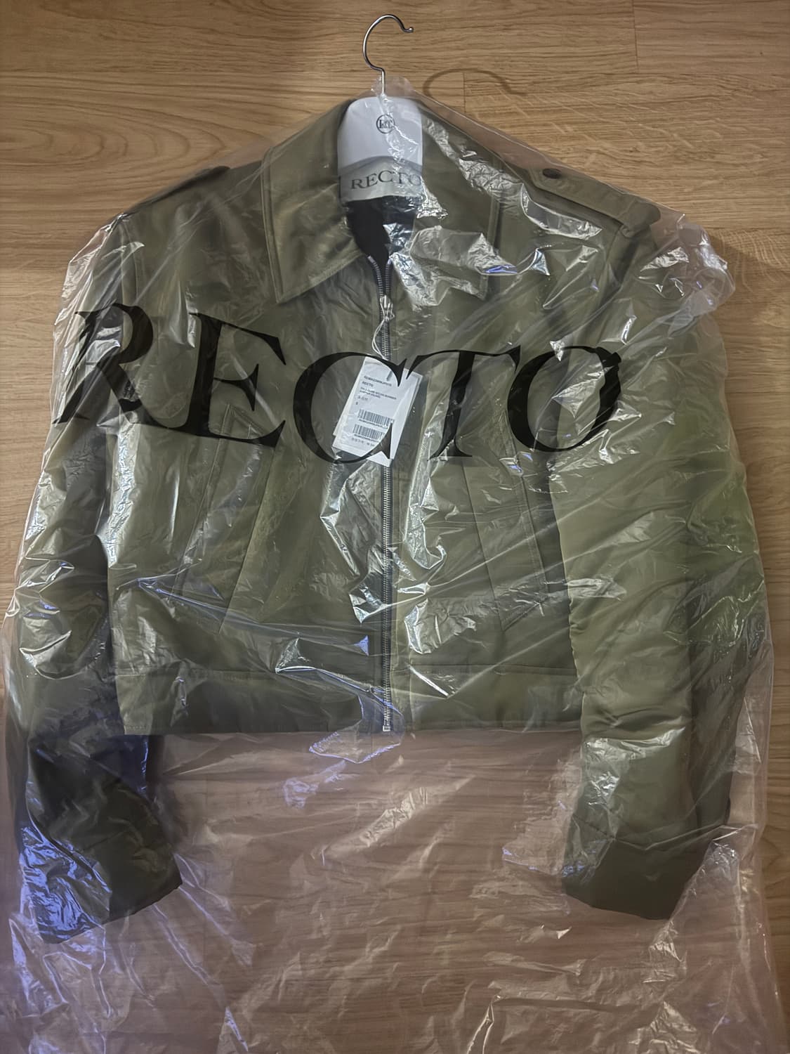 렉토 톨루즈 나일론 봄버 카키 판매 상품이미지5