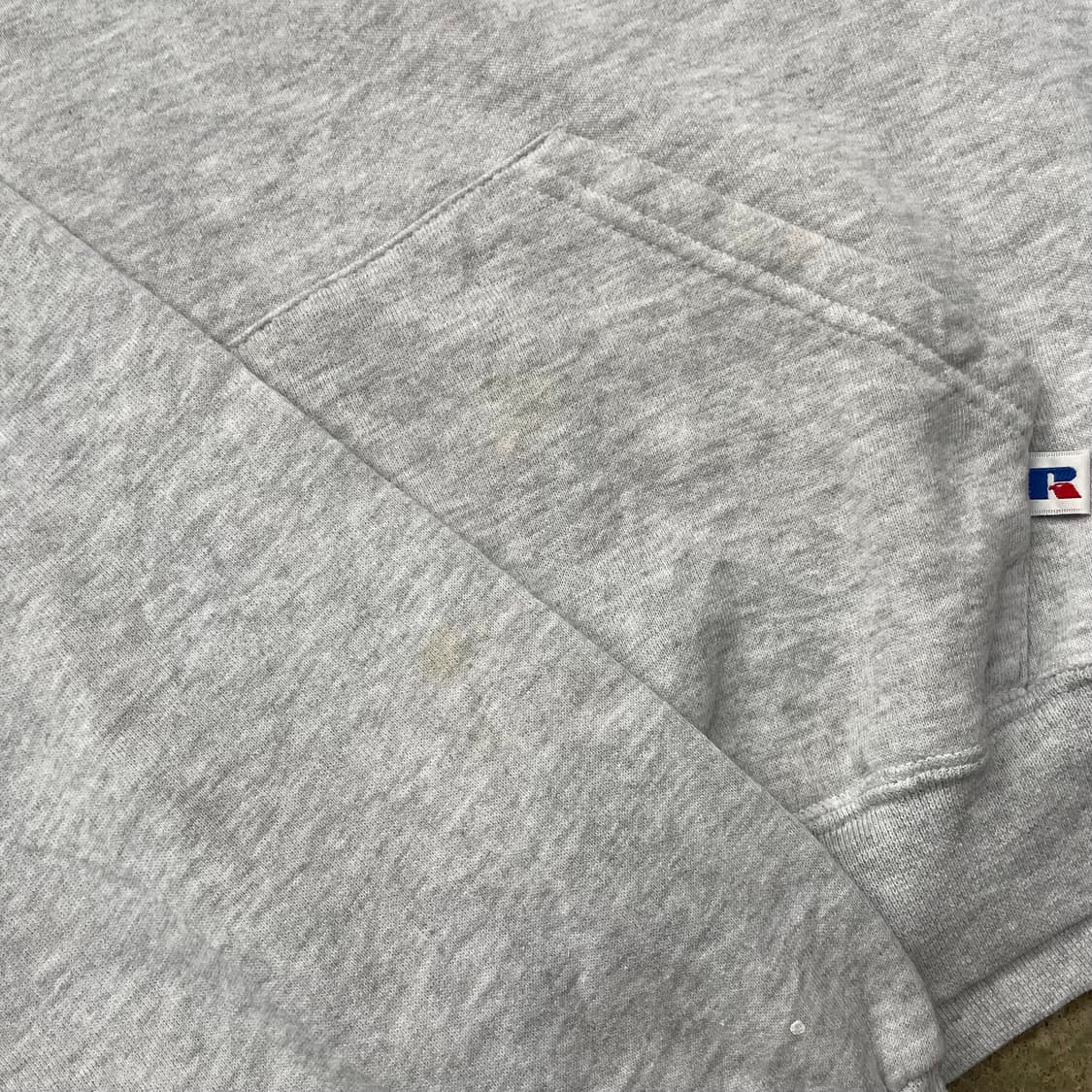 90's 러셀 플레인 스웻 후디 L 상품이미지4