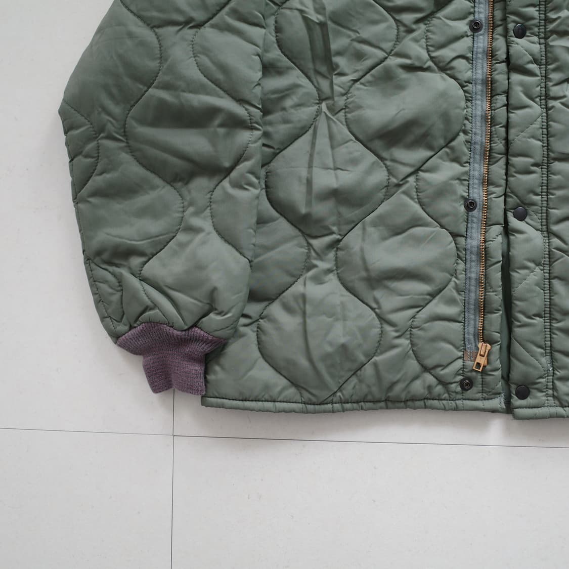 [85년도] 미공군 오리지널 CWU-9/P 퀼팅 자켓 라이너 (L) 상품이미지4