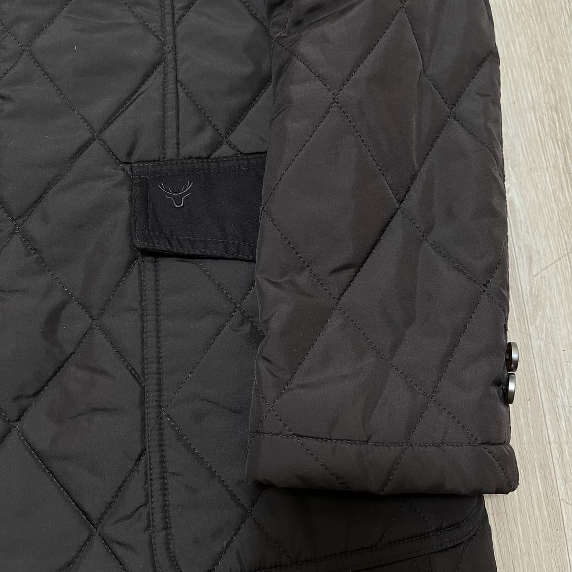 타운젠트 클래식 넥비죠 퀄팅자켓 [브라운] M/95 상품이미지5