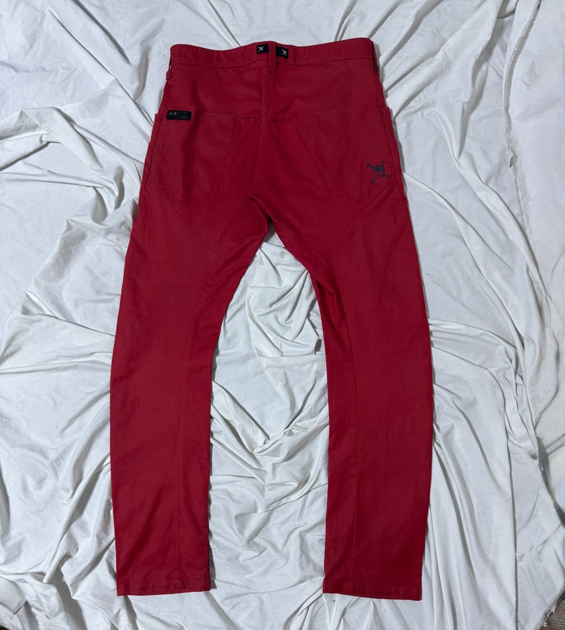 오클리 스컬 자수 스트레치 팬츠 상품이미지2