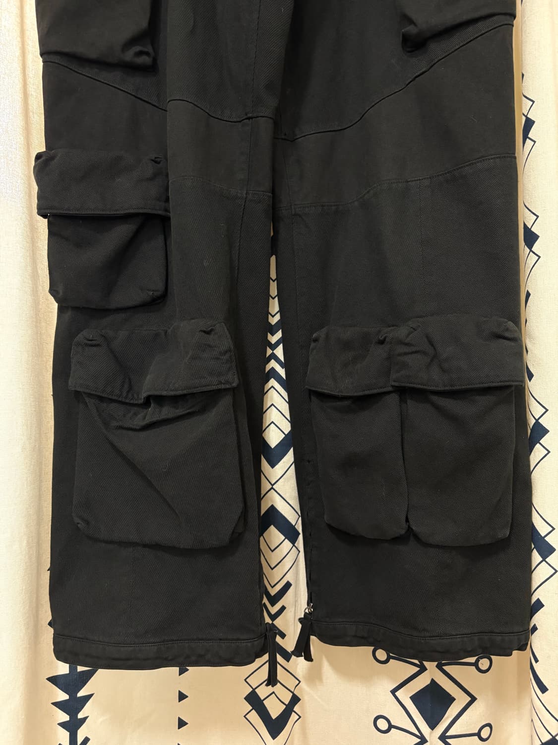 누마레 EE / 가먼츠 다이드 유틸리티 카고팬츠 상품이미지4