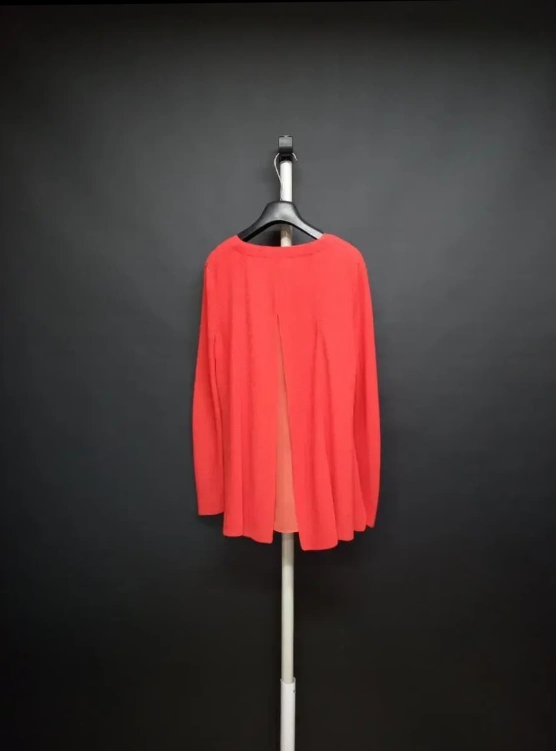 SJSJ 춘하추 코랄빛 쉬폰 니트 가디건 F 상품이미지2