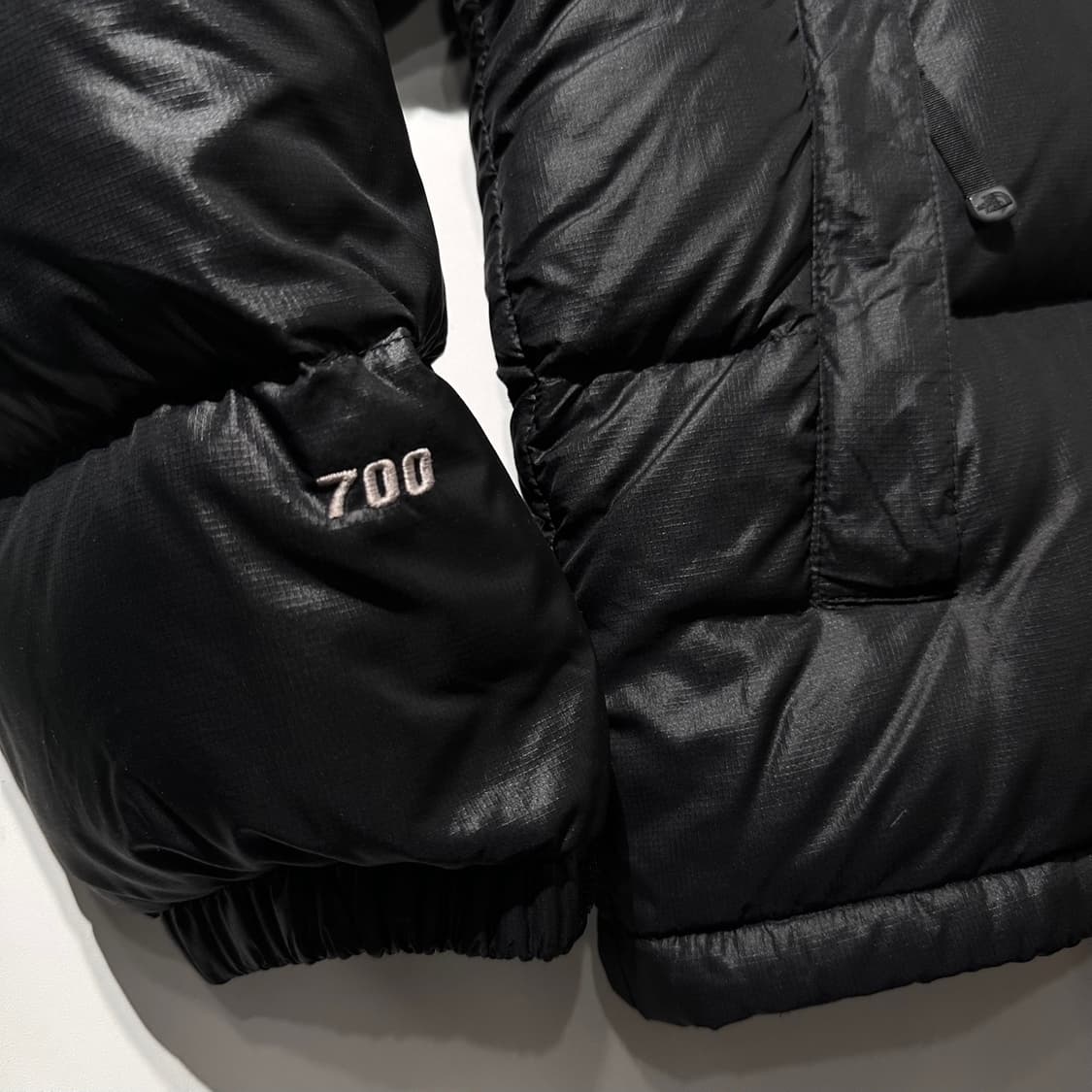 노스페이스 700 눕시 구스다운 푸퍼 패딩 블랙 상품이미지5