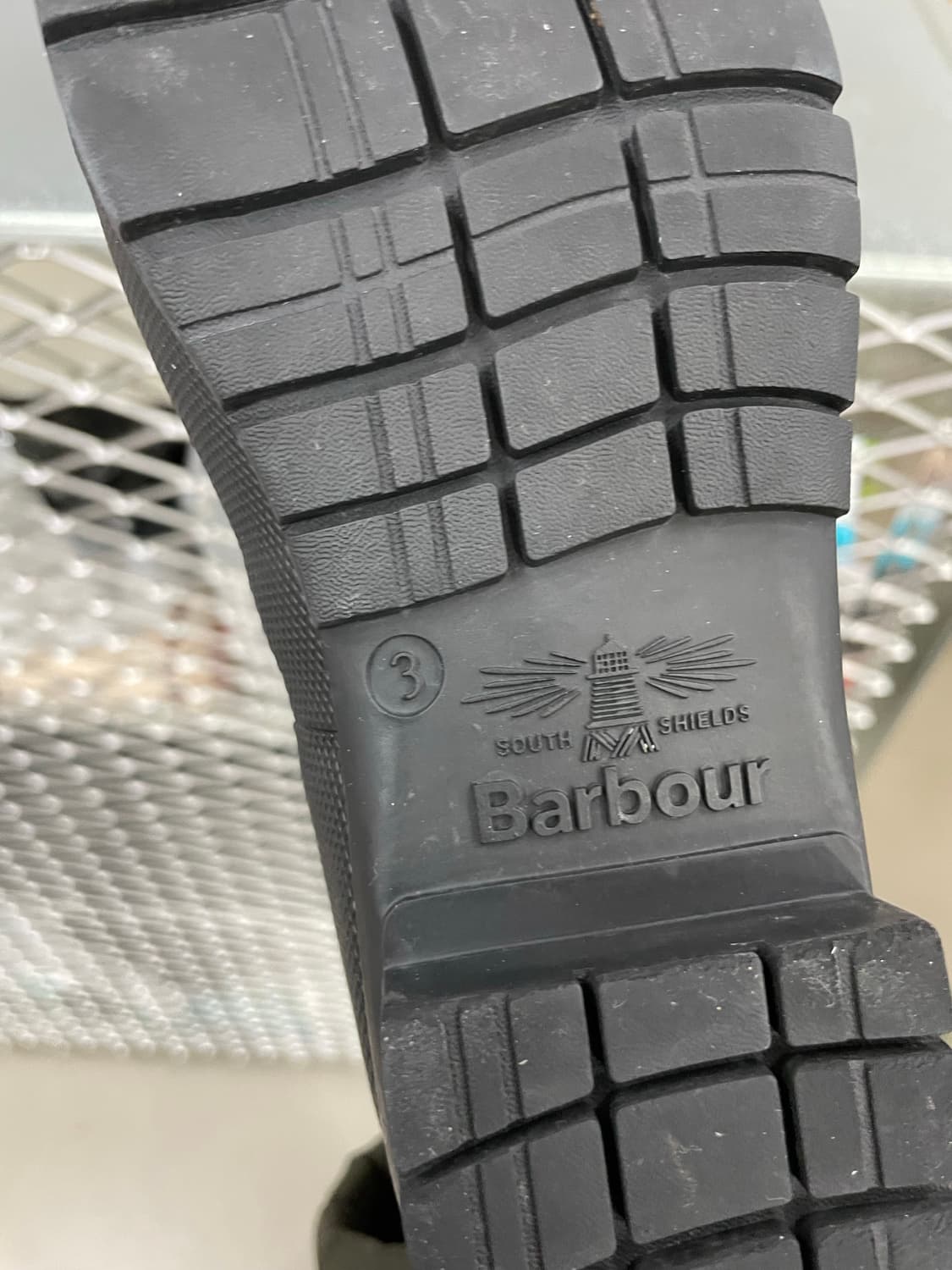 바버 밴버리 레인부츠 블랙 uk3 상품이미지8