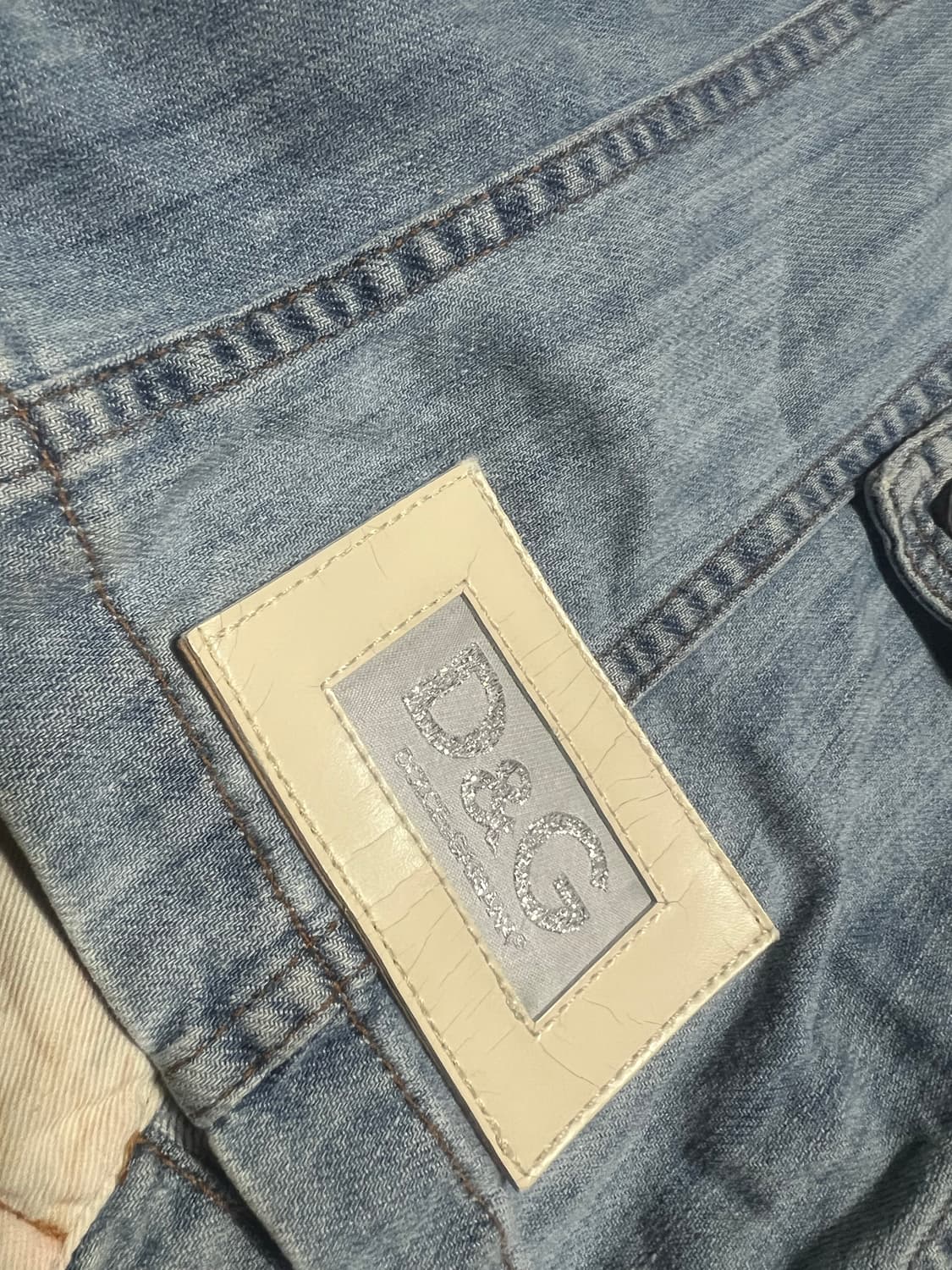 돌체앤가바나 D&G 00s 빈티지 데님 자켓 상품이미지3