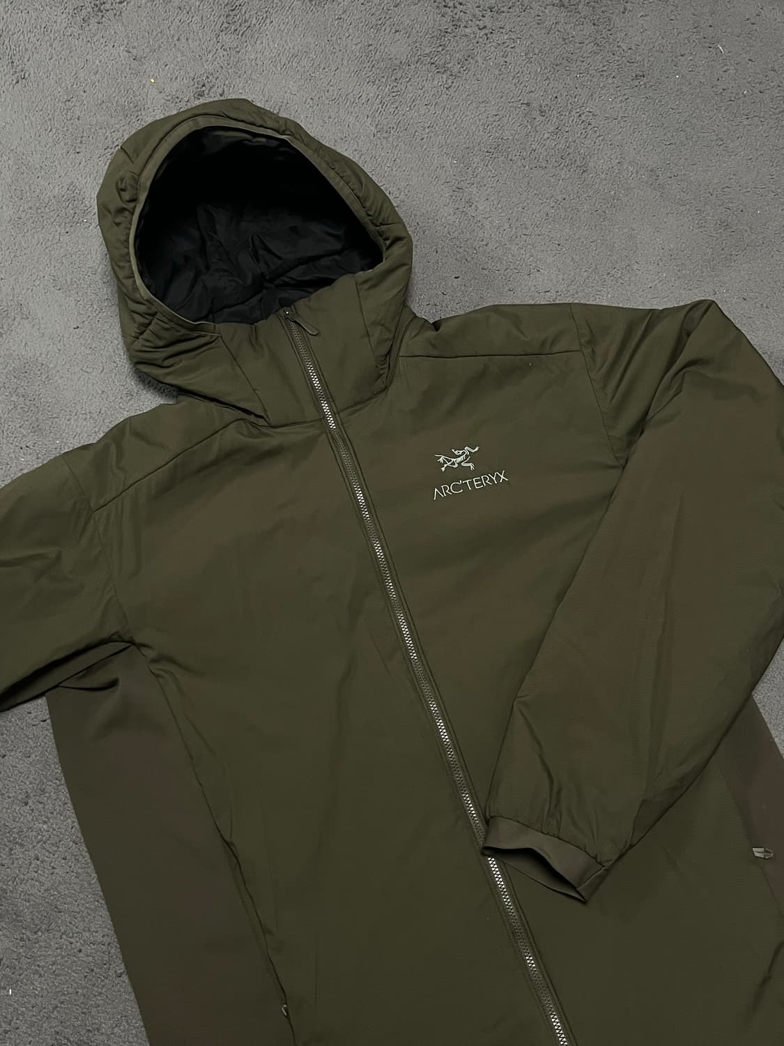 아크테릭스 아톰 후디 lt 카키 상품이미지2