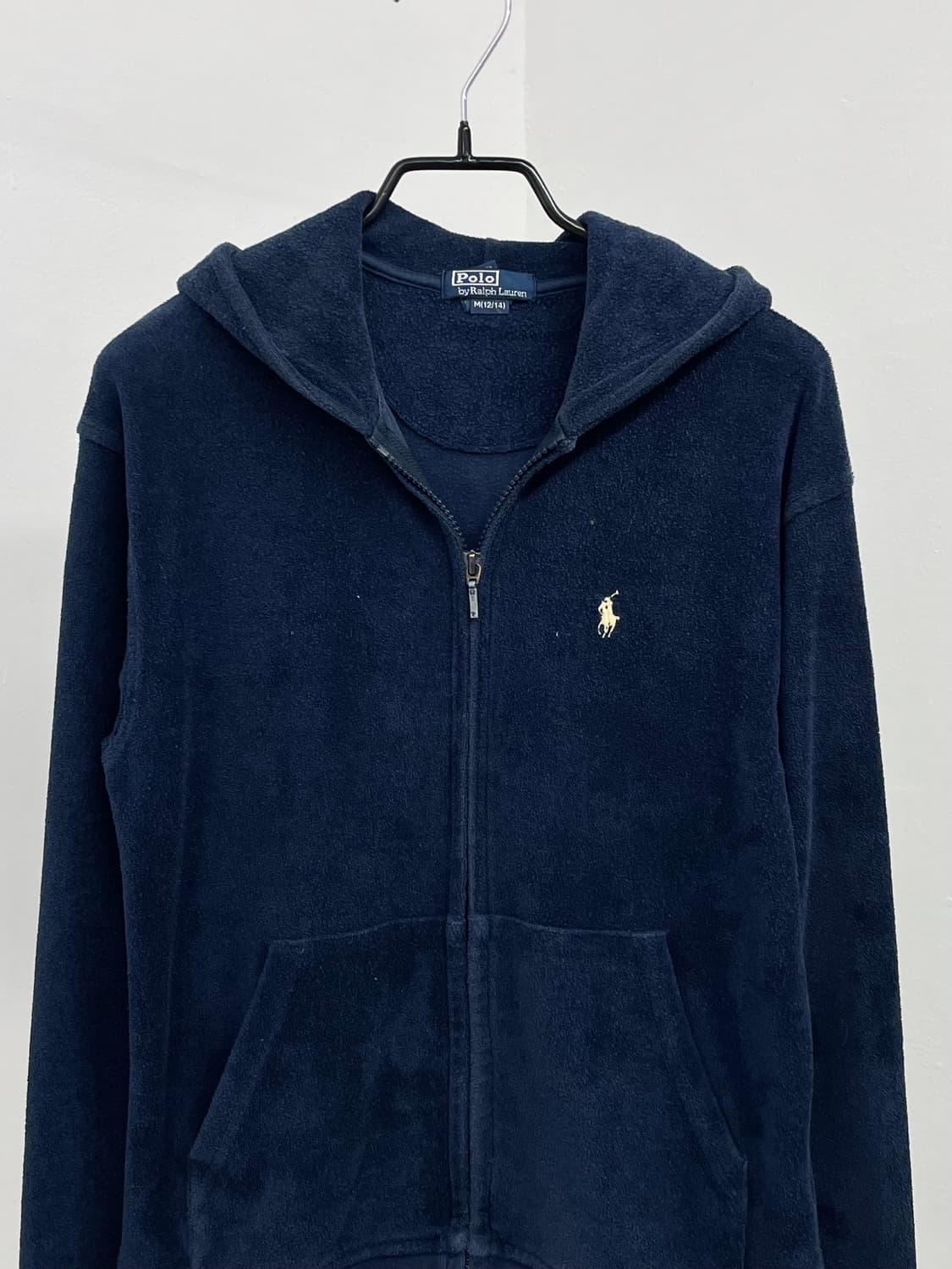 폴로 네이비 태리 후드집업 상품이미지6