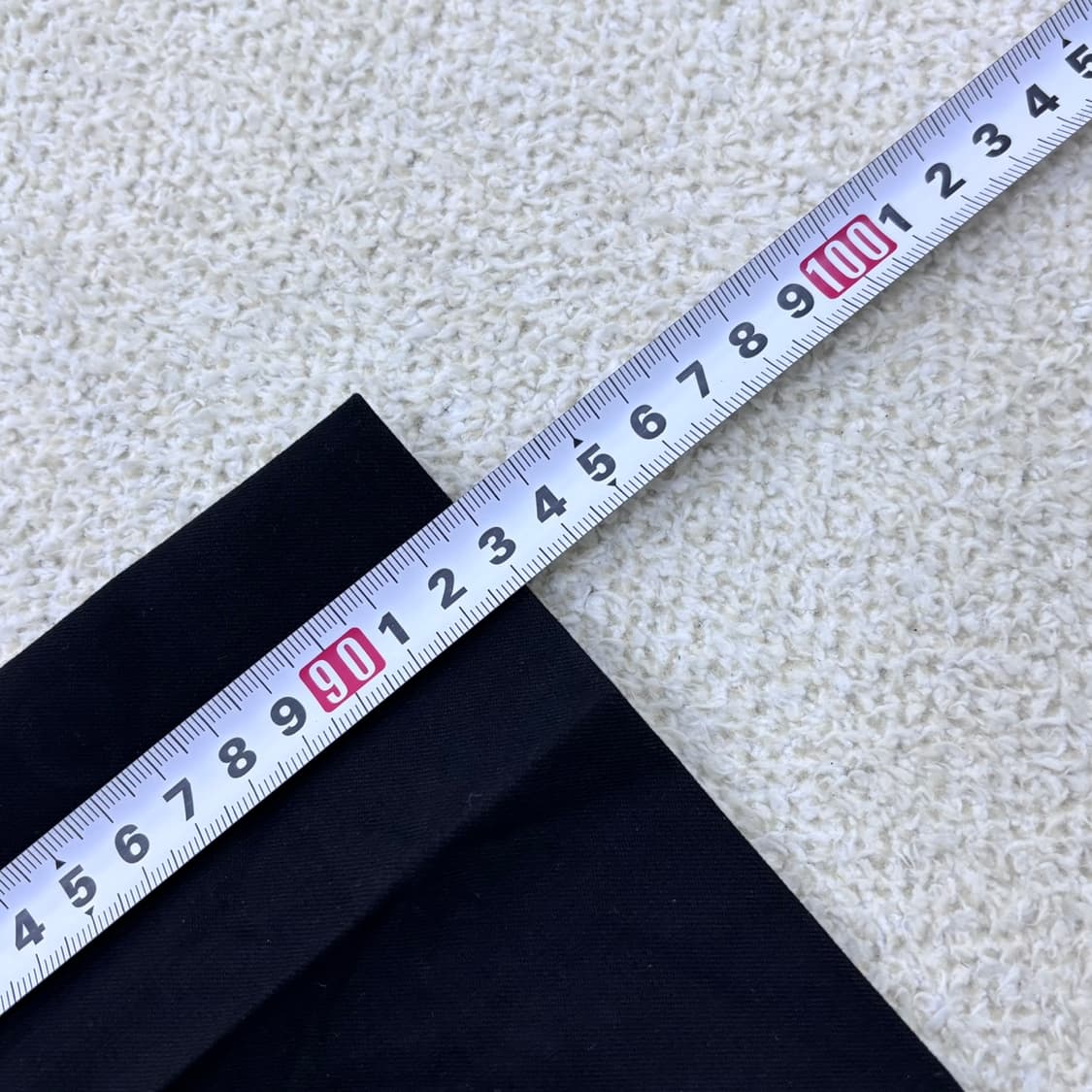 32 무신사스탠다드 블랙 치노 팬츠 0428E 상품이미지8