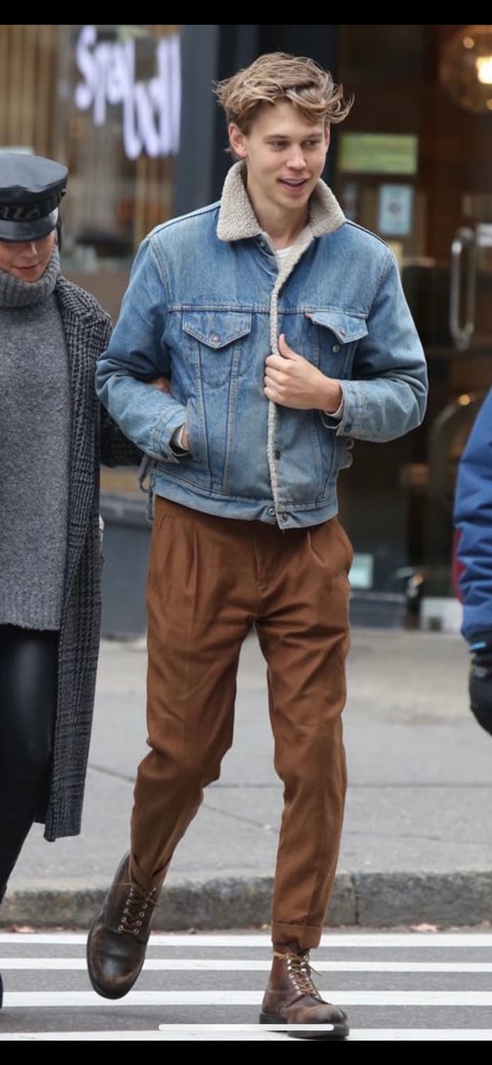 리바이스 / 프리미엄 라인 빅e 쉐르파 데님 청 자켓/s 상품이미지1