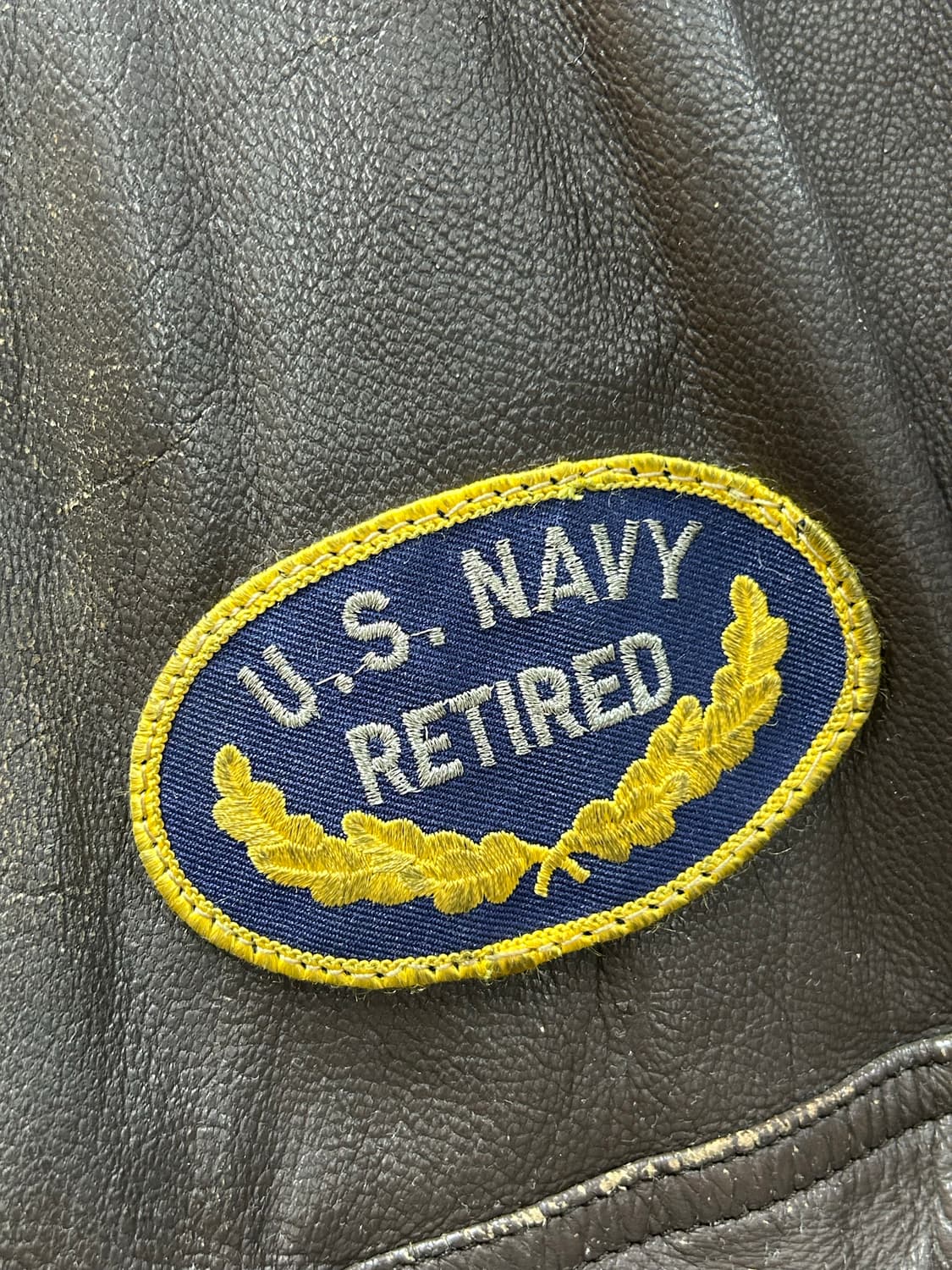 60s-70s 미해군(USN) G-1 가죽 자켓 상품이미지7