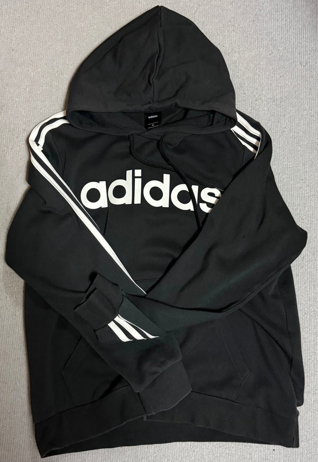 아디다스 기모 후드티 상품이미지1