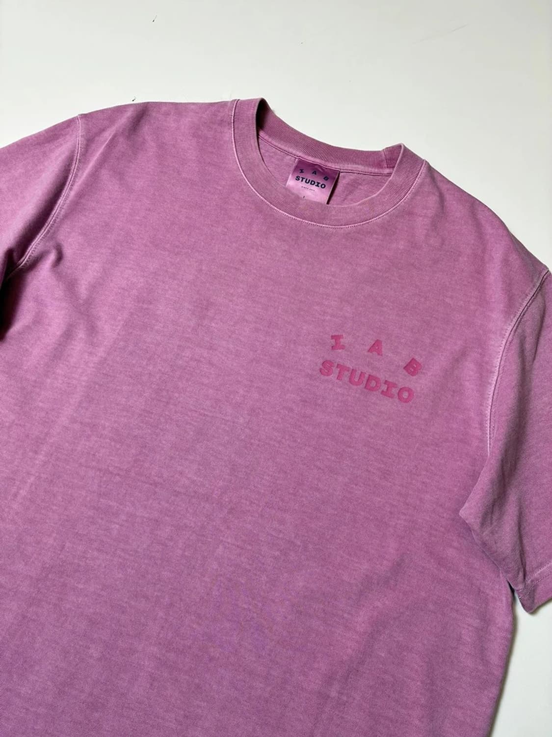 아이앱스튜디오 피그먼트 빅로고 반팔 티셔츠 PN9579 상품이미지4