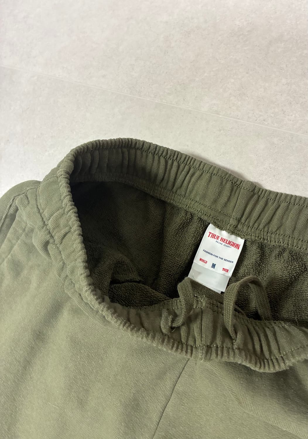 트루릴리젼 한정 스티치 조거팬츠 M 상품이미지5