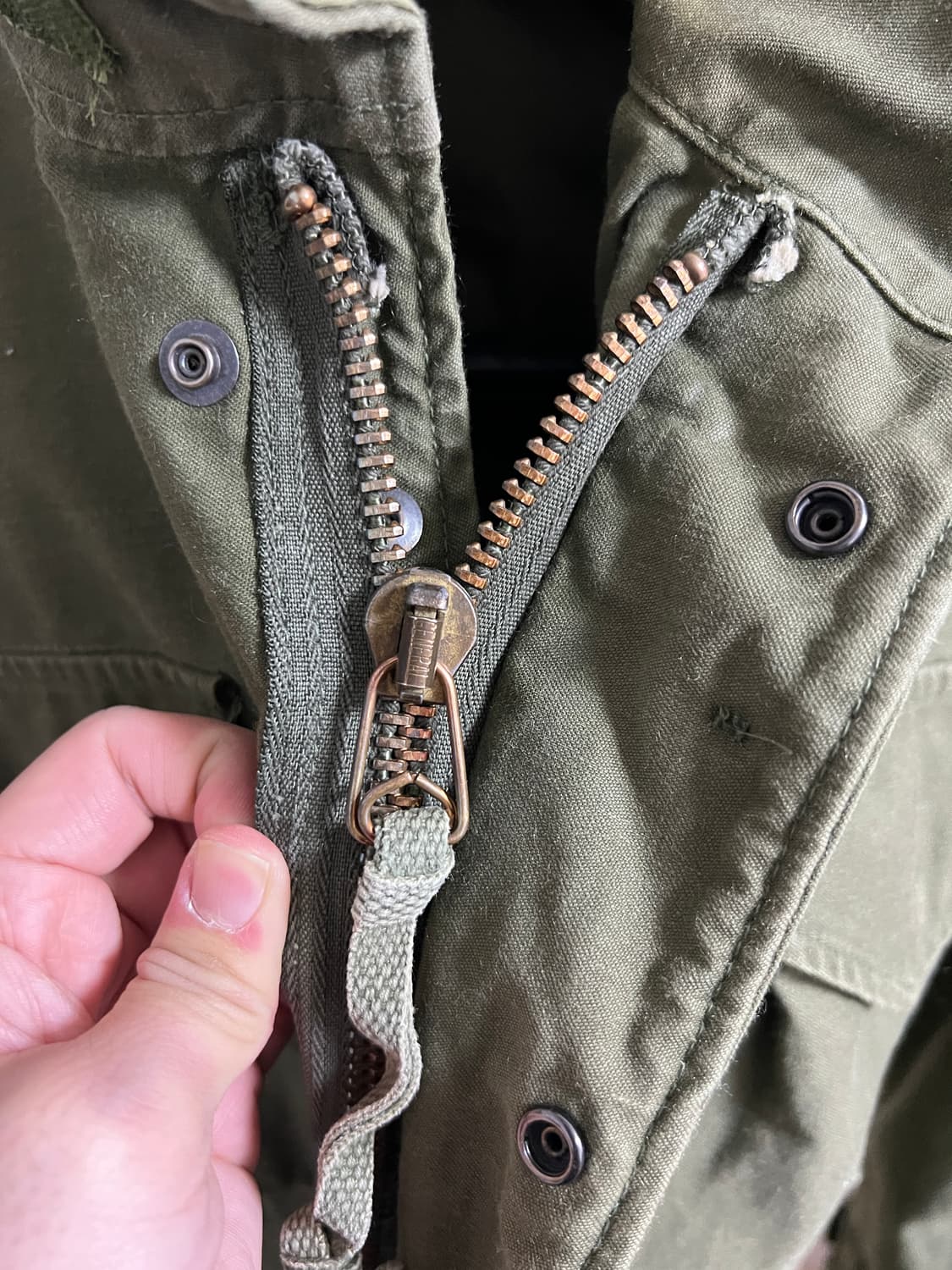 택포25) M65 필드자켓 Small Short 오리지널 S-S 상품이미지3