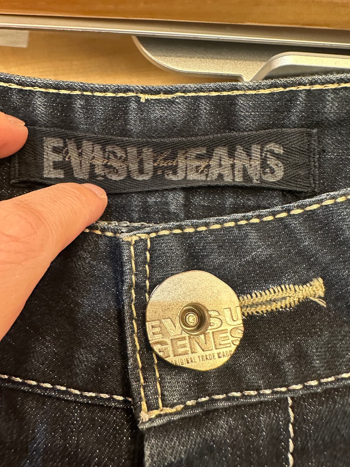 34) 에비수 진스 진청 데님 팬츠 상품이미지3