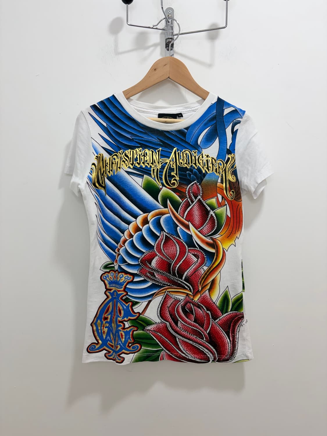 christian Audigier 에드하디 비즈 반팔 티셔츠 상품이미지5