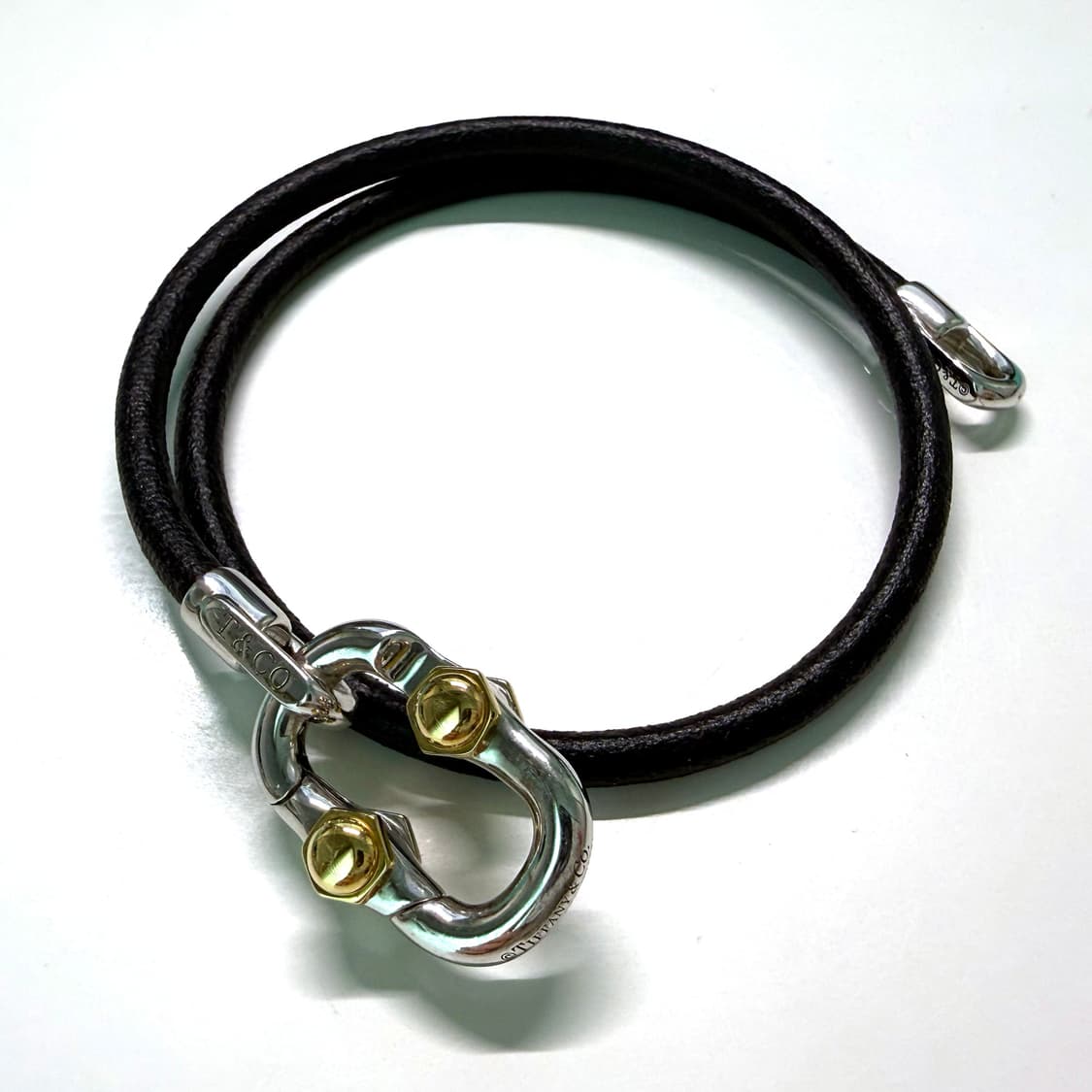 티파니 가죽 팔찌 상품이미지1