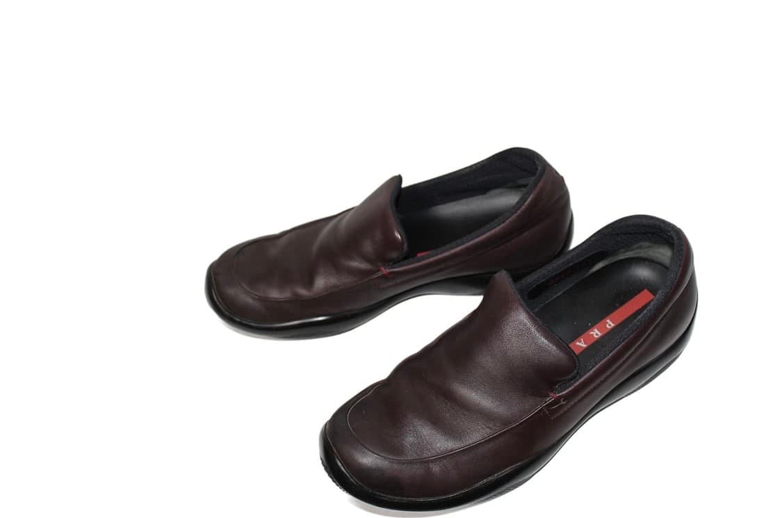 PRADA 스포츠 로퍼 버건디 상품이미지1