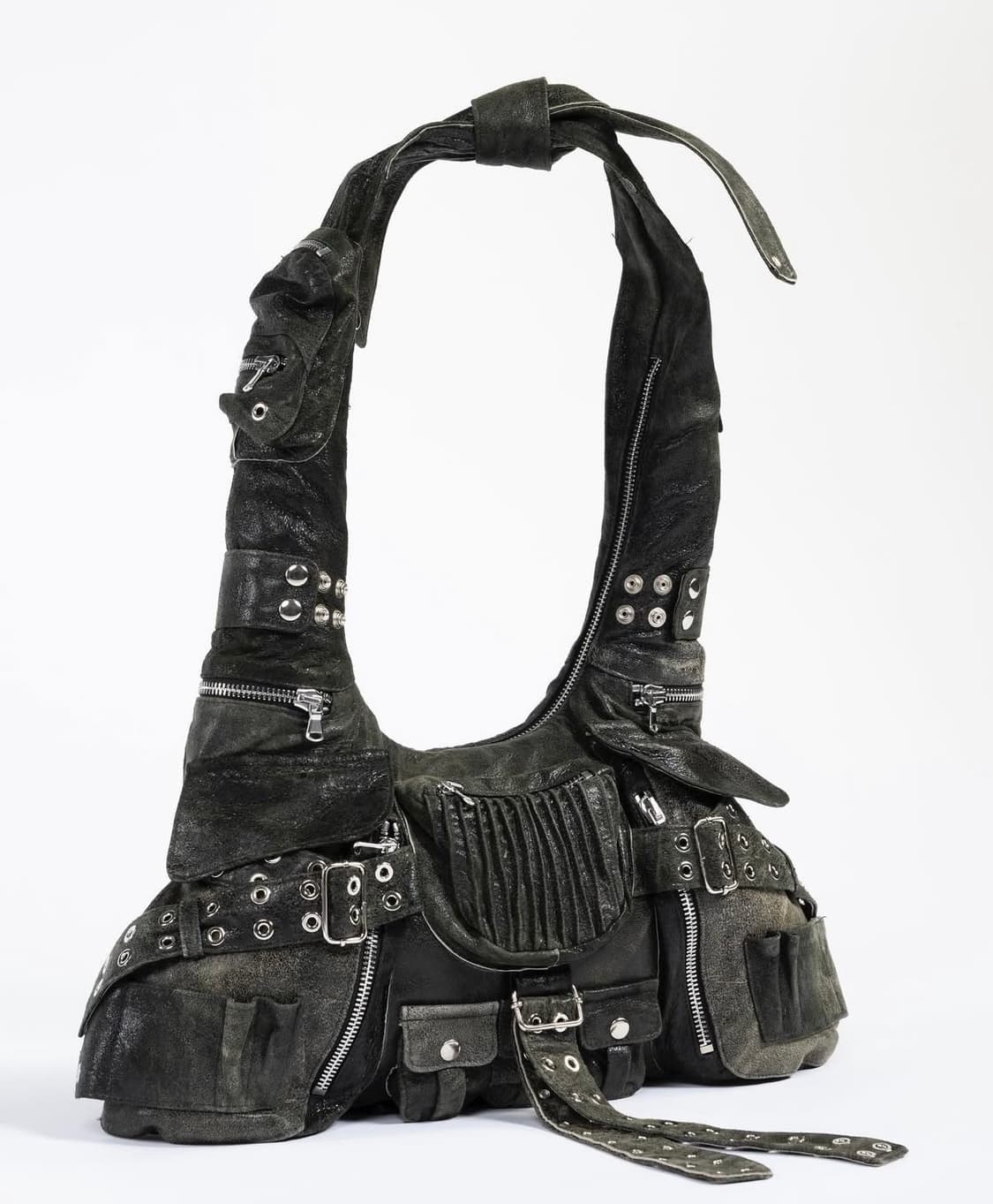 NO/FAITH STUDIOS 멀티 포켓 백 - 다크 그린 상품이미지1