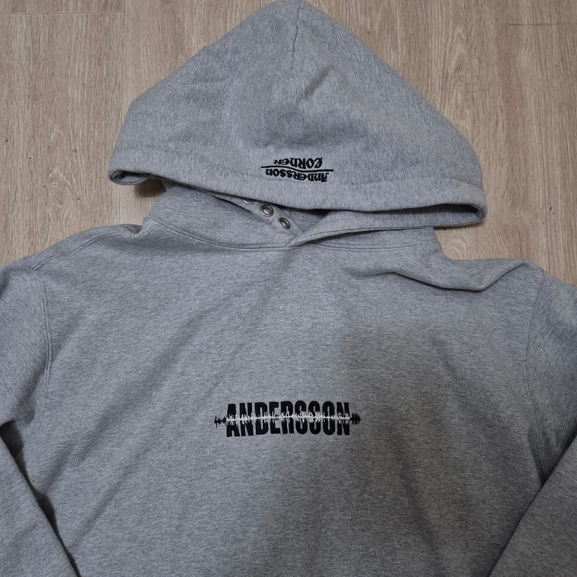 앤더슨벨 코너 리미티드 빅로고 후드티 상품이미지2