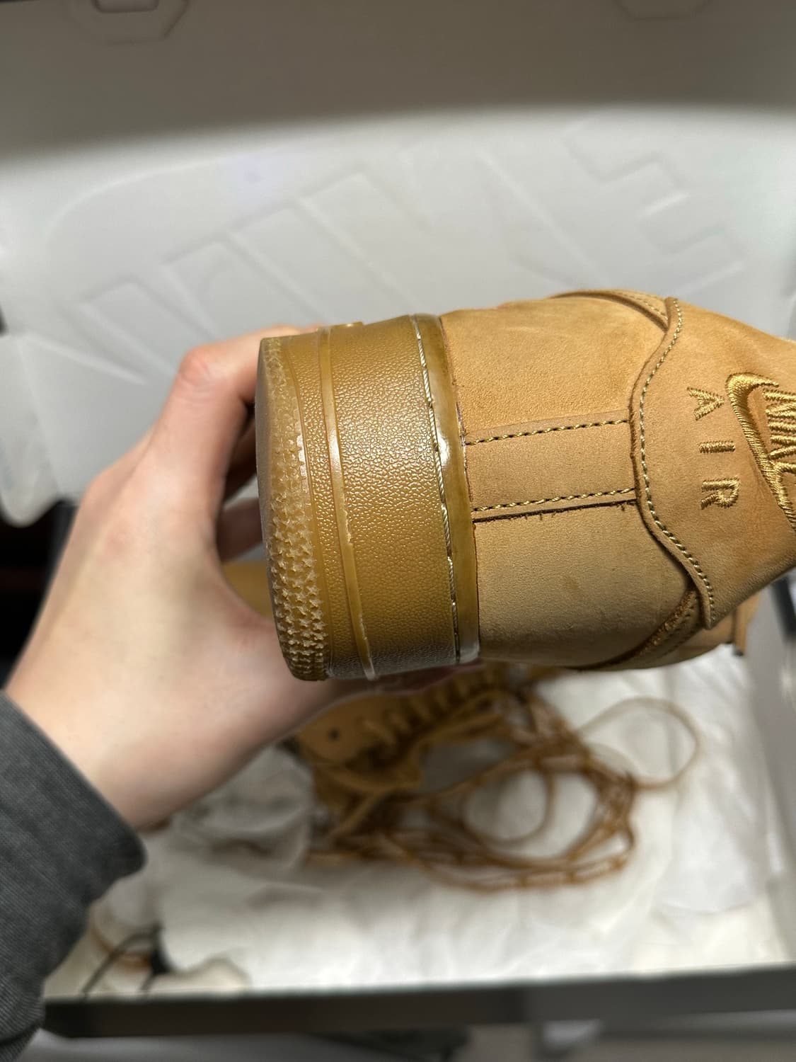 275 나이키 슈프림 에어포스원 된장 플렉스 상품이미지3