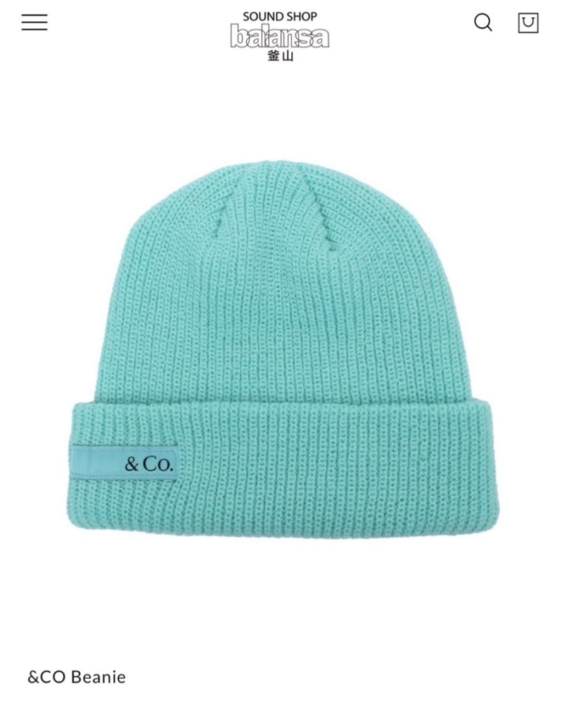 발란사 티파니앤코 패러디 비니 상품이미지3