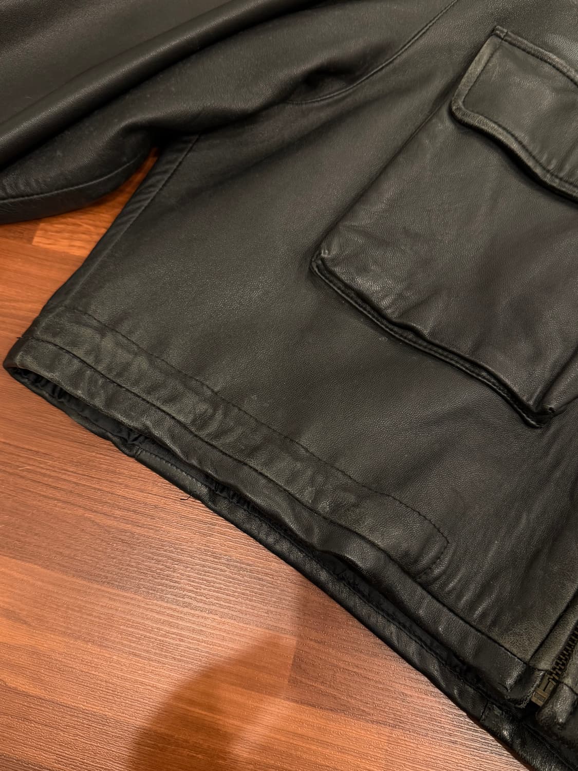 Paul Smith 폴스미스 램스킨 레더 자켓 상품이미지5