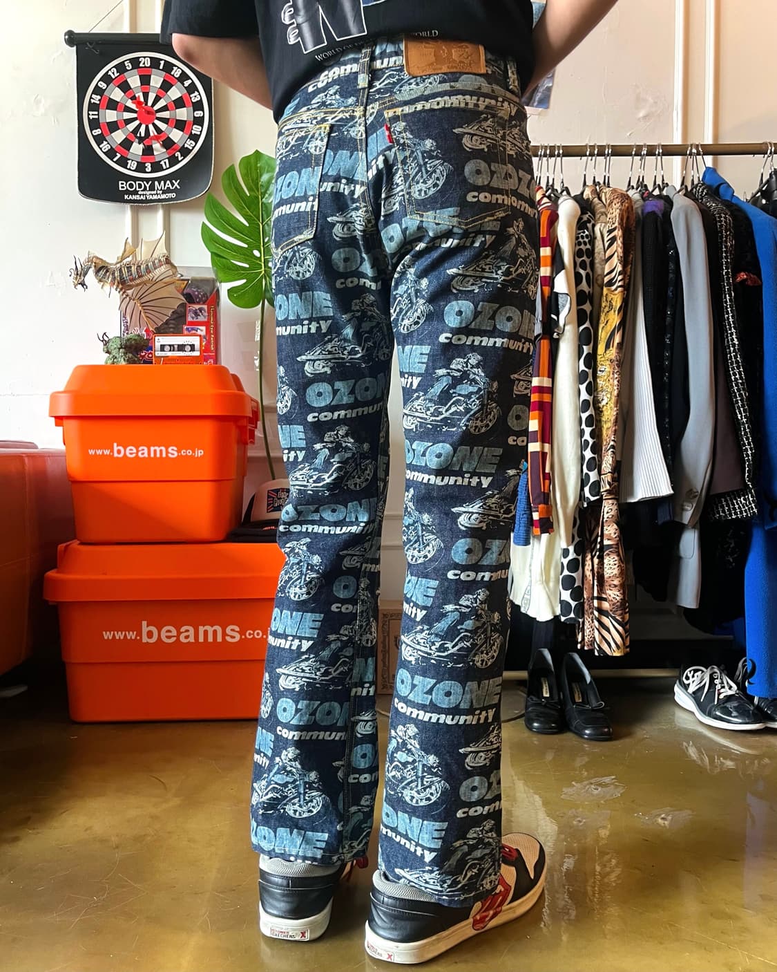 1990s OZONE COMMUNITY Full Print Denim  상품이미지2