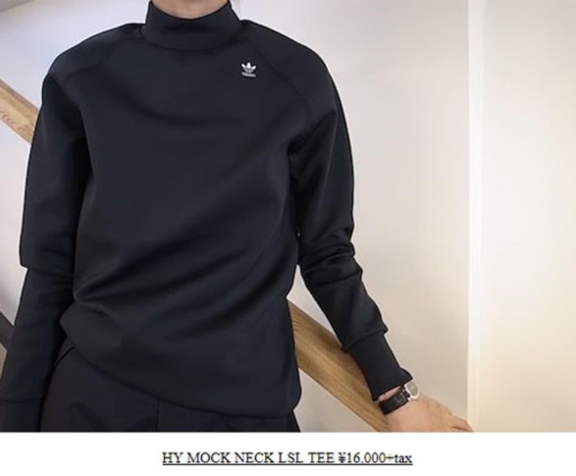 [Adidas originals by HYKE]HY MOCK NECK 상품이미지6