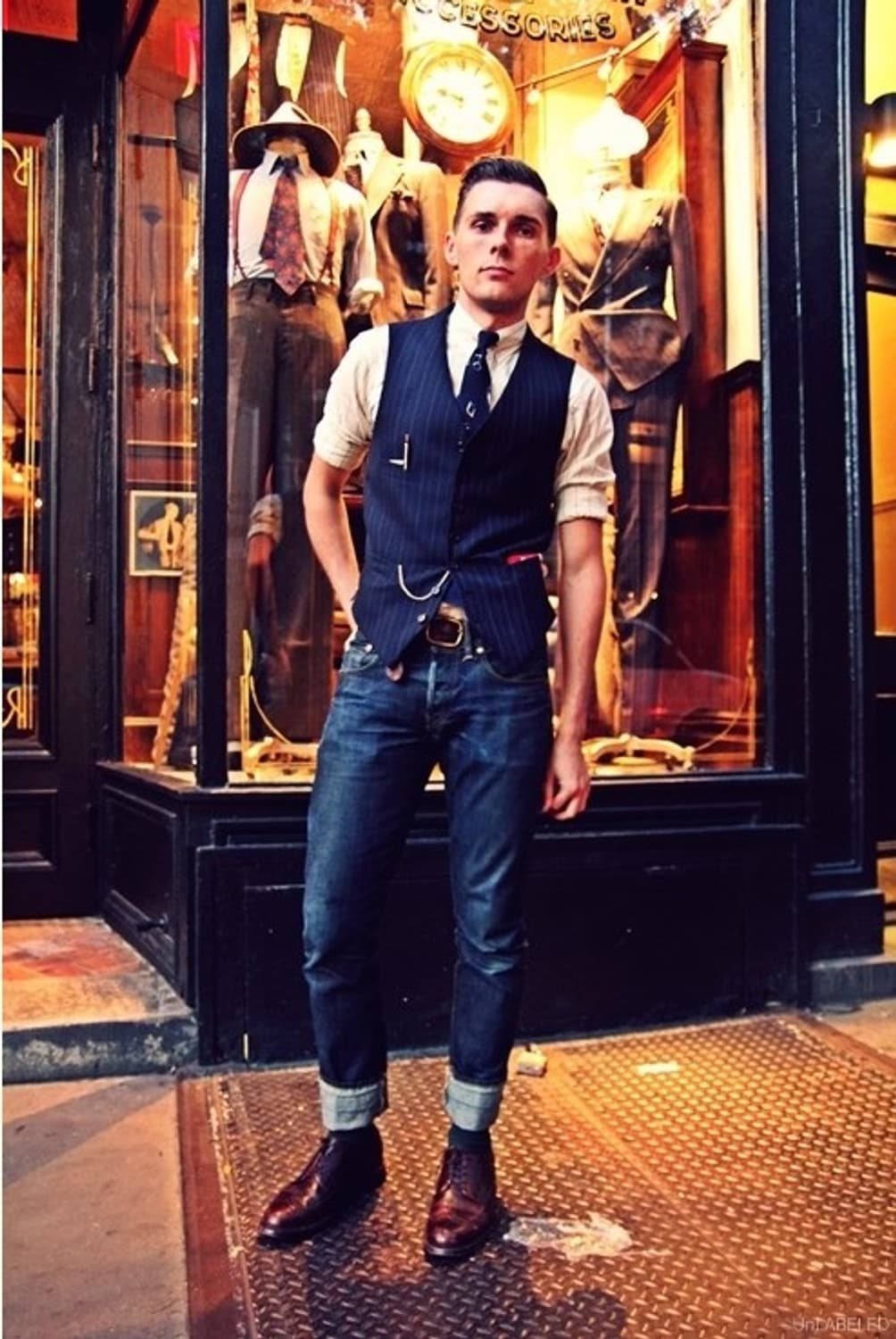 [30/30] RRL 슬림핏 셀비지 진 Rigid 상품이미지1